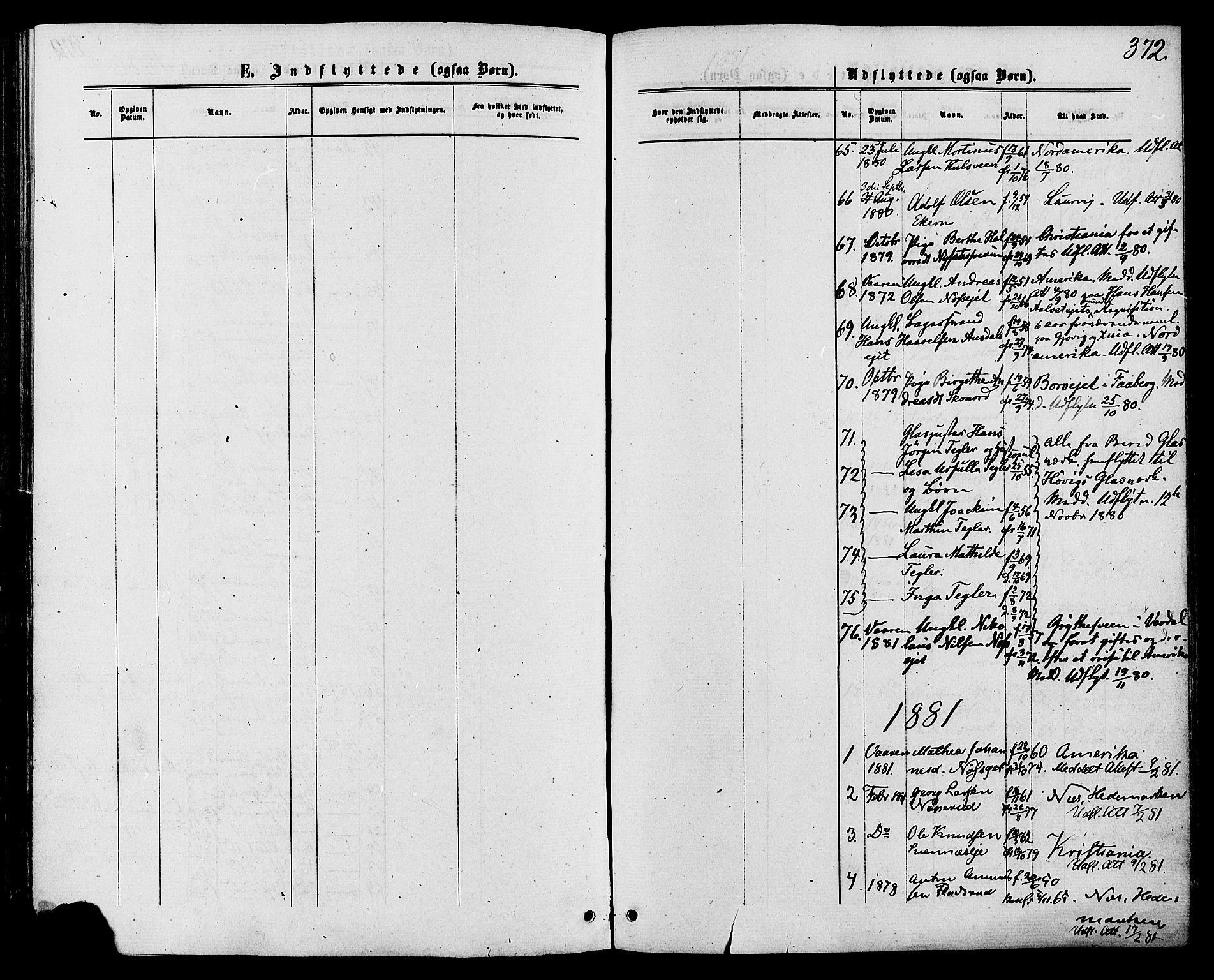 Biri prestekontor, SAH/PREST-096/H/Ha/Haa/L0006: Parish register (official) no. 6, 1877-1886, p. 372