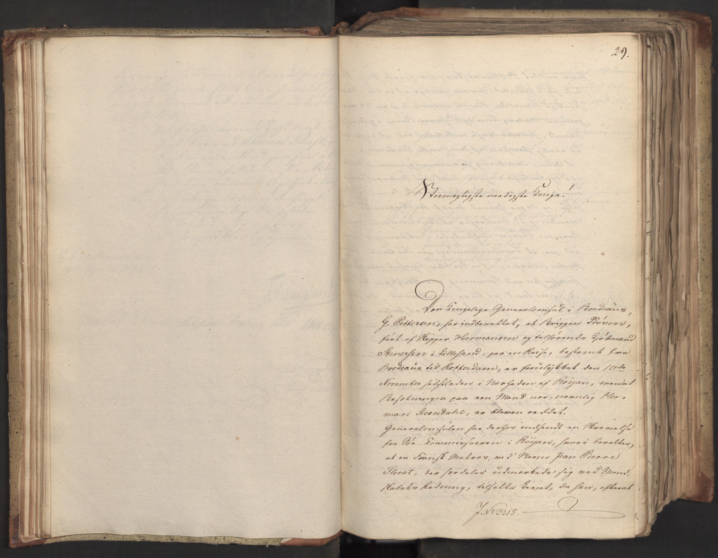 Statsrådsavdelingen i Stockholm, AV/RA-S-1003/D/Da/L0046: Regjeringsinnstillinger nr. 3308-3500, 1826, p. 34