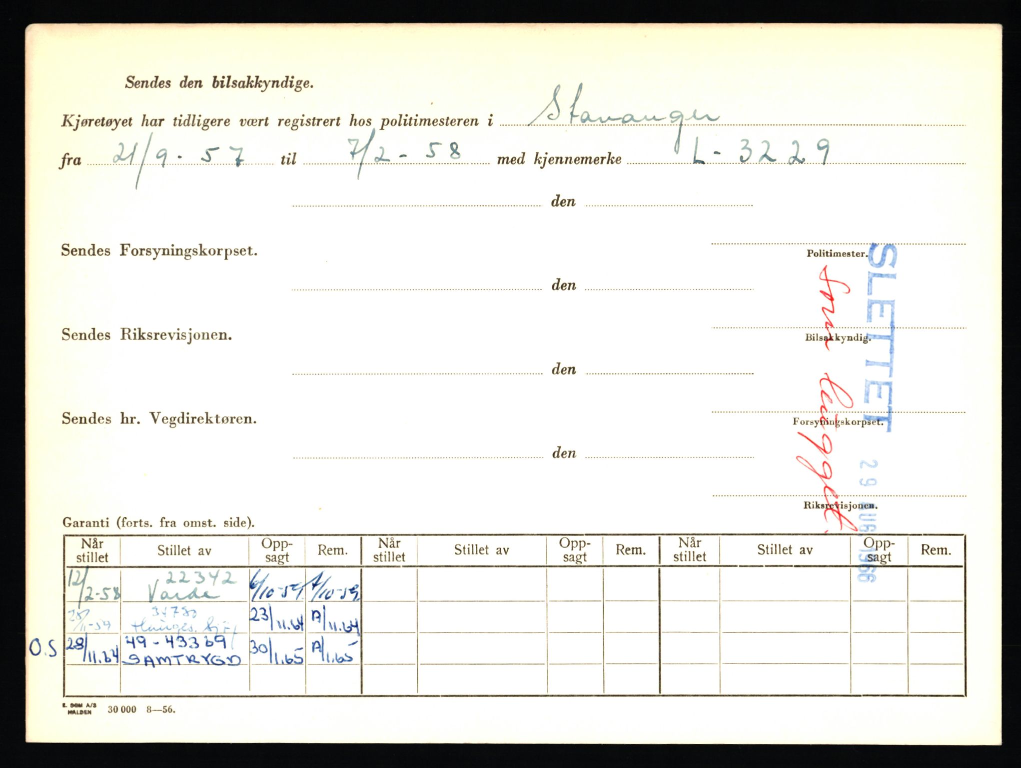 Stavanger trafikkstasjon, AV/SAST-A-101942/0/F/L0048: L-29100 - L-29899, 1930-1971, p. 170