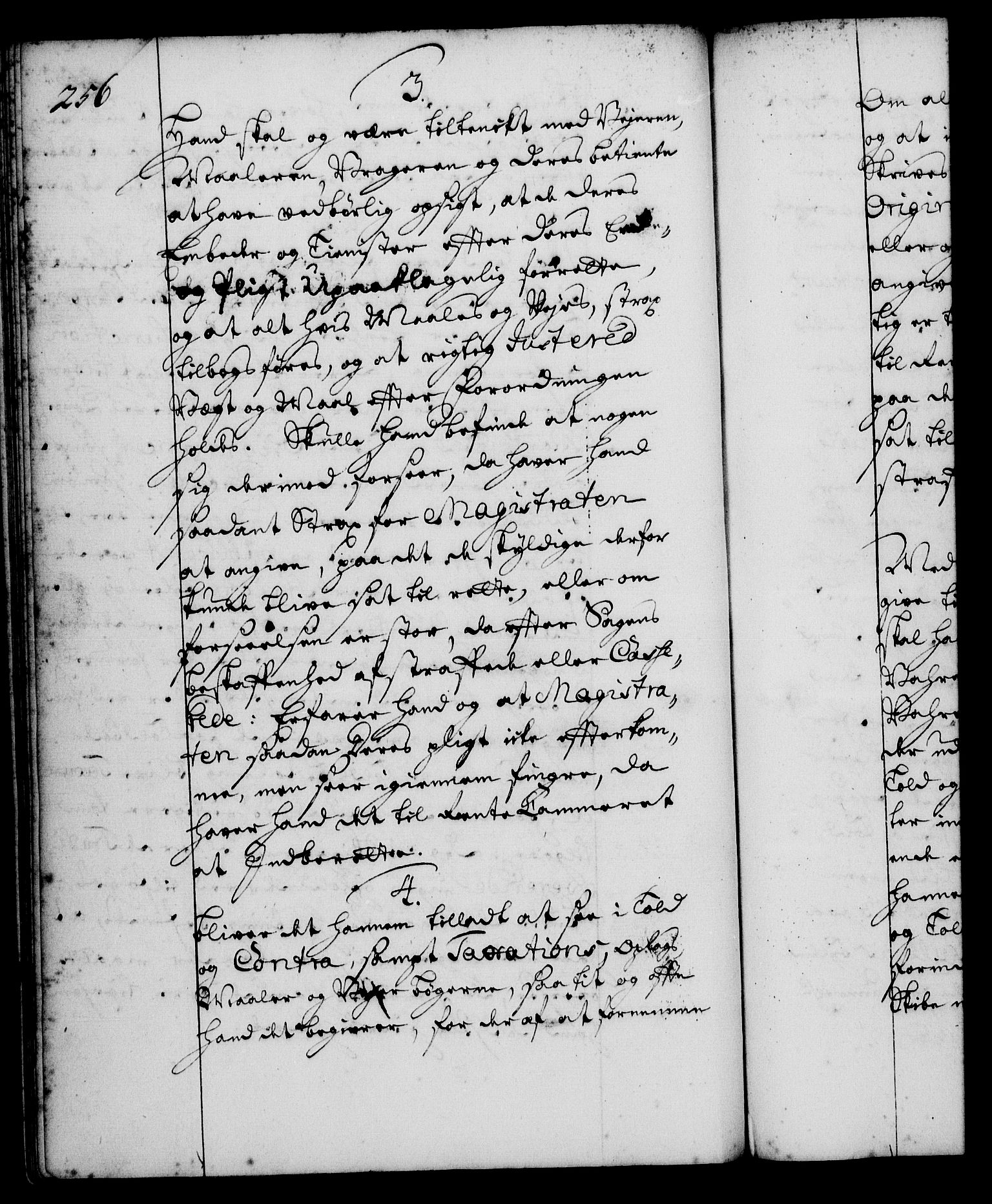 Rentekammeret, Kammerkanselliet, RA/EA-3111/G/Gg/Ggi/L0001: Norsk instruksjonsprotokoll med register (merket RK 53.34), 1720-1729, p. 256