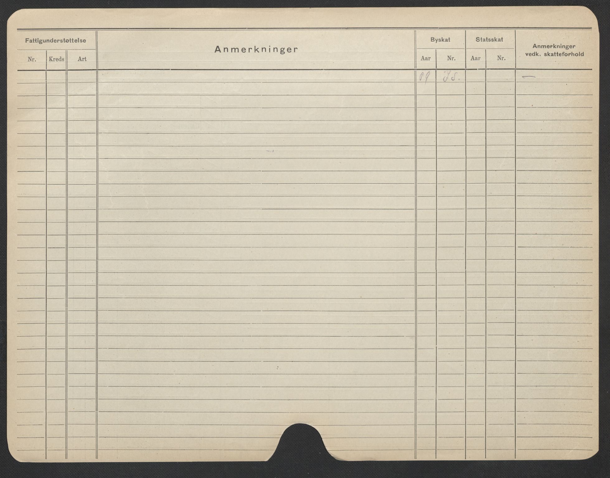 Oslo folkeregister, Registerkort, AV/SAO-A-11715/F/Fa/Fac/L0020: Kvinner, 1906-1914, p. 651b