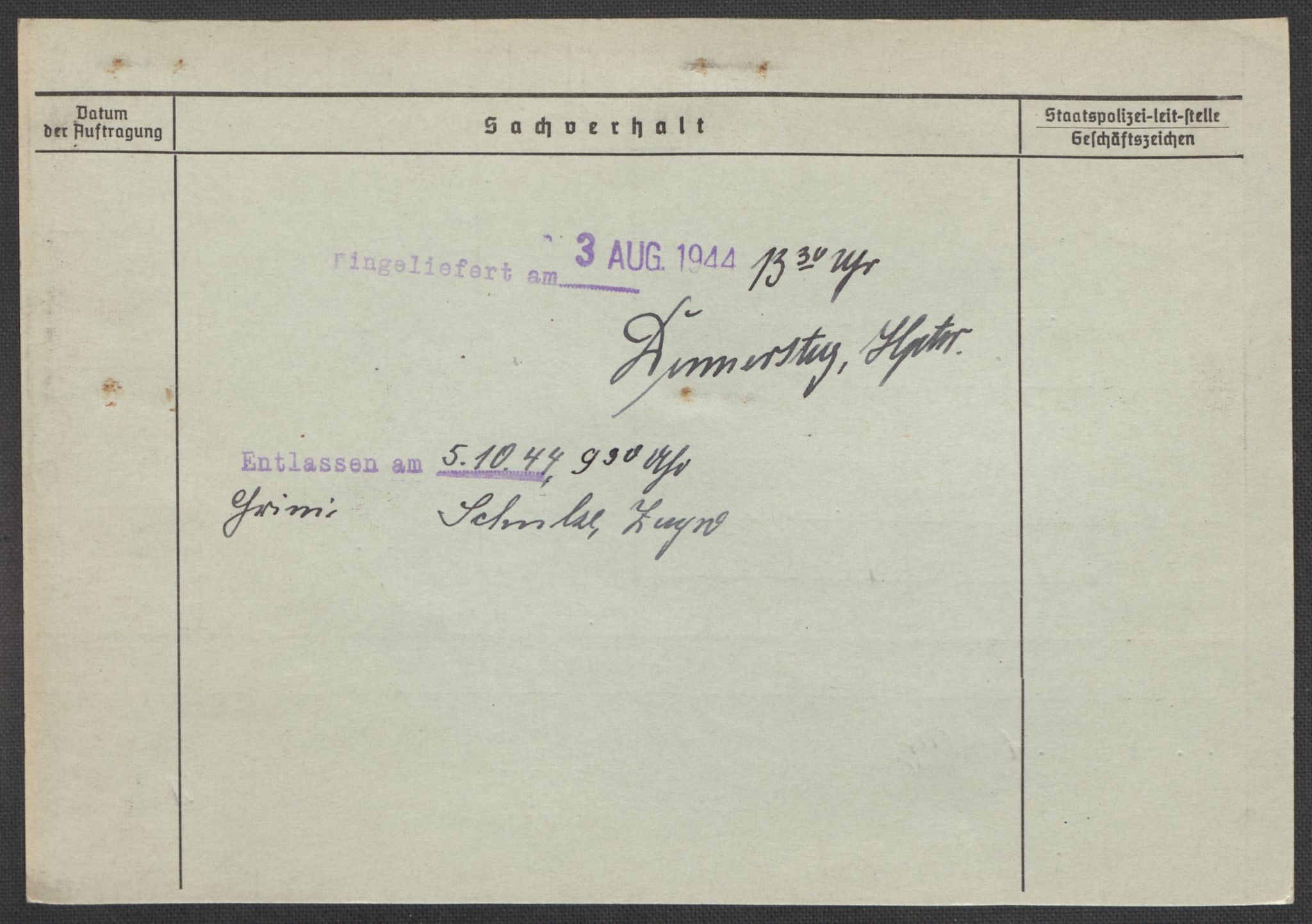 Befehlshaber der Sicherheitspolizei und des SD, AV/RA-RAFA-5969/E/Ea/Eaa/L0003: Register over norske fanger i Møllergata 19: Eng-Hag, 1940-1945, p. 706