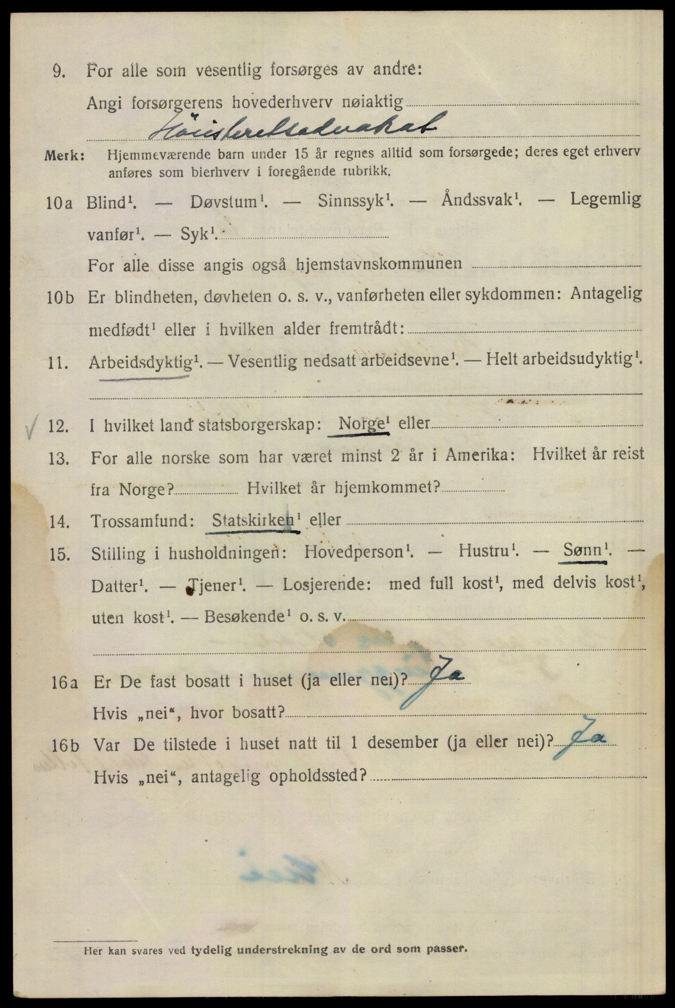 SAO, 1920 census for Kristiania, 1920, p. 432822