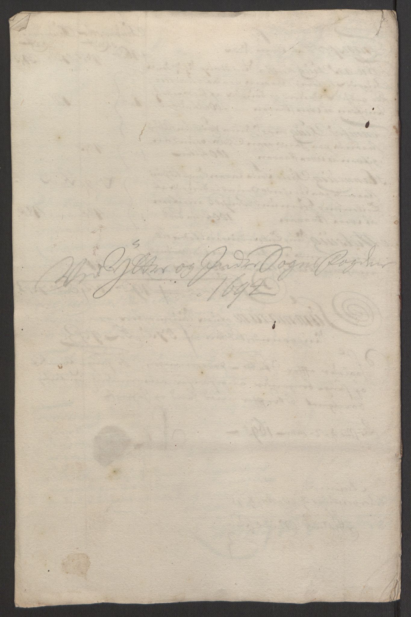 Rentekammeret inntil 1814, Reviderte regnskaper, Fogderegnskap, AV/RA-EA-4092/R52/L3307: Fogderegnskap Sogn, 1693-1694, p. 426