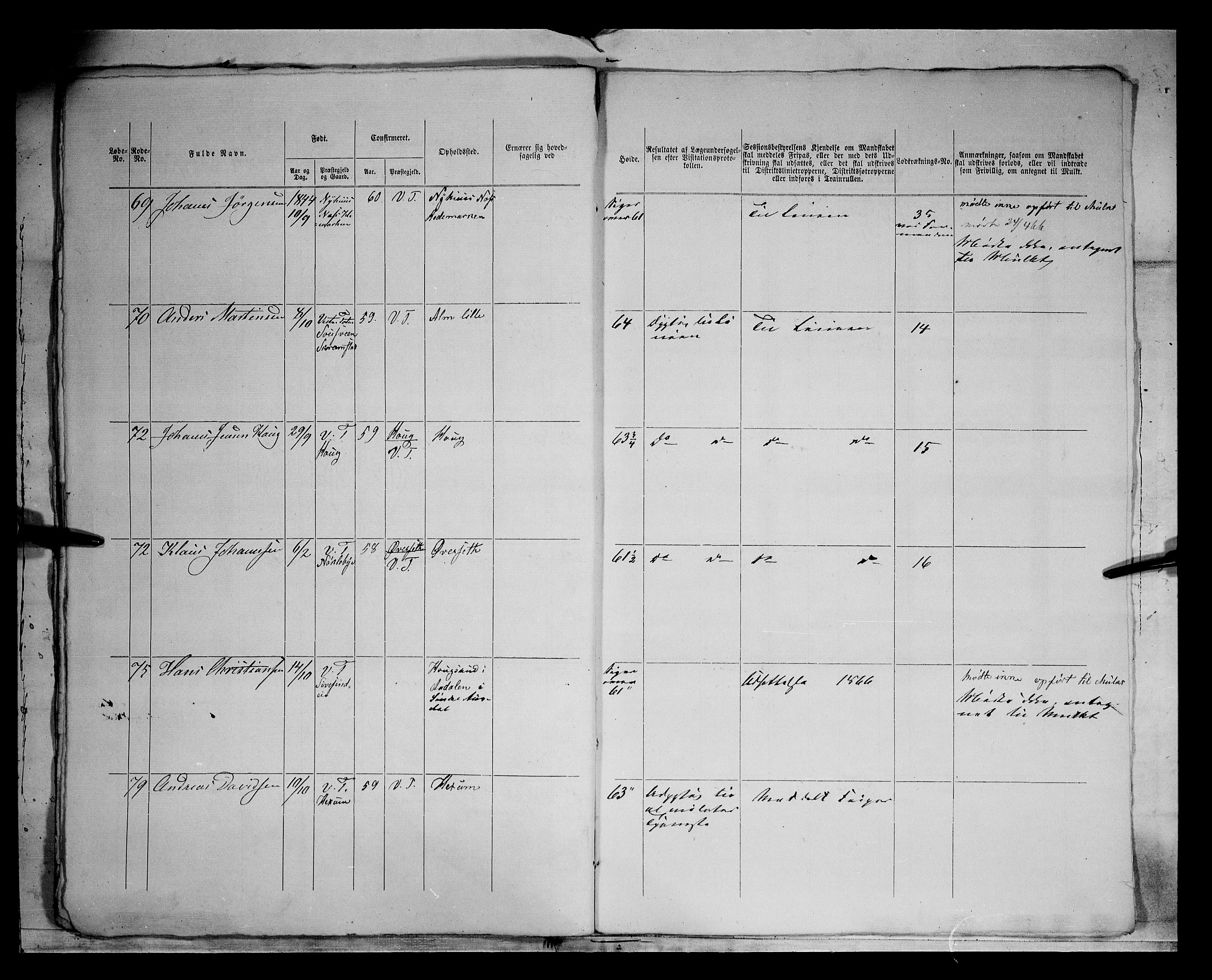 Fylkesmannen i Oppland, AV/SAH-FYO-002/1/K/Kg/L1167: Søndre og Nordre Land, Vestre Toten, 1860-1879, p. 7767