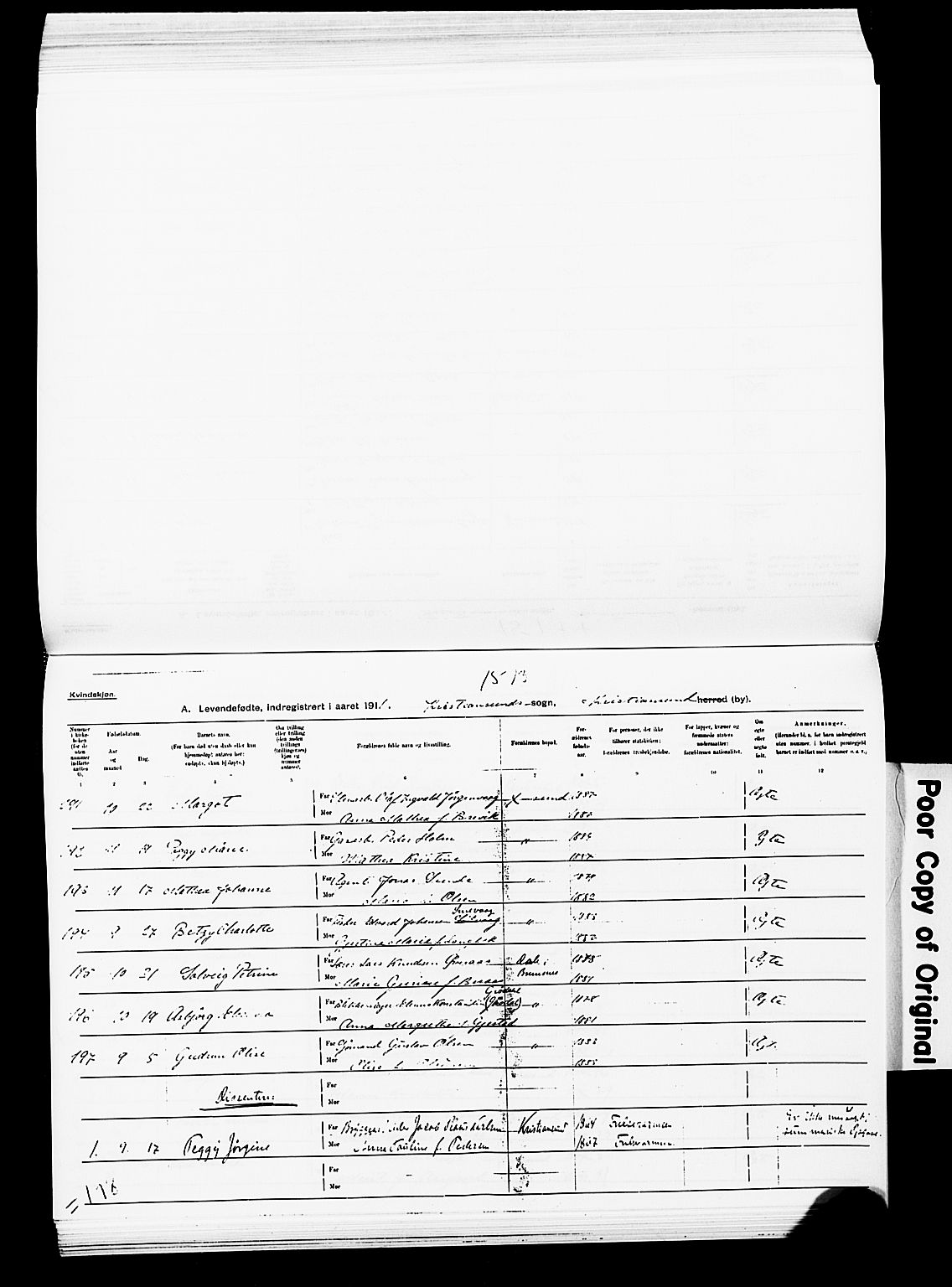Ministerialprotokoller, klokkerbøker og fødselsregistre - Møre og Romsdal, SAT/A-1454/572/L0858: Parish register (official) no. 572D02, 1903-1912