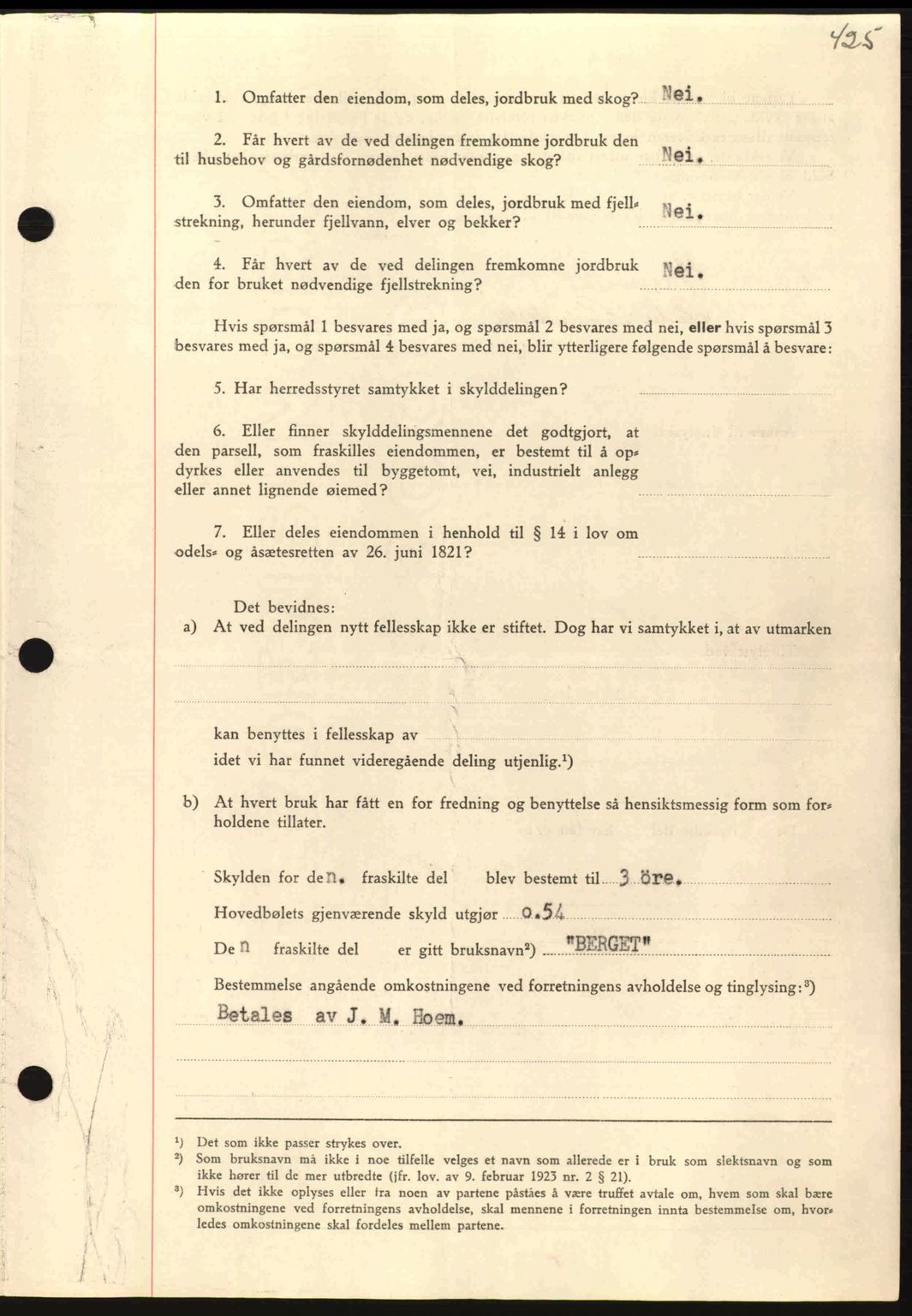 Nordmøre sorenskriveri, AV/SAT-A-4132/1/2/2Ca: Mortgage book no. A94, 1942-1943, Diary no: : 3366/1942