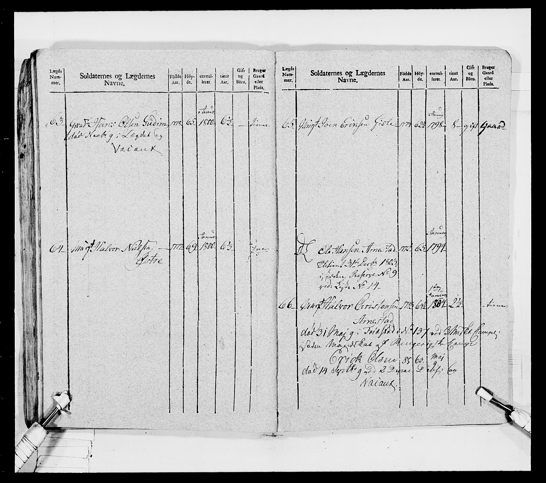 Generalitets- og kommissariatskollegiet, Det kongelige norske kommissariatskollegium, RA/EA-5420/E/Eh/L0032a: Nordafjelske gevorbne infanteriregiment, 1806, p. 223