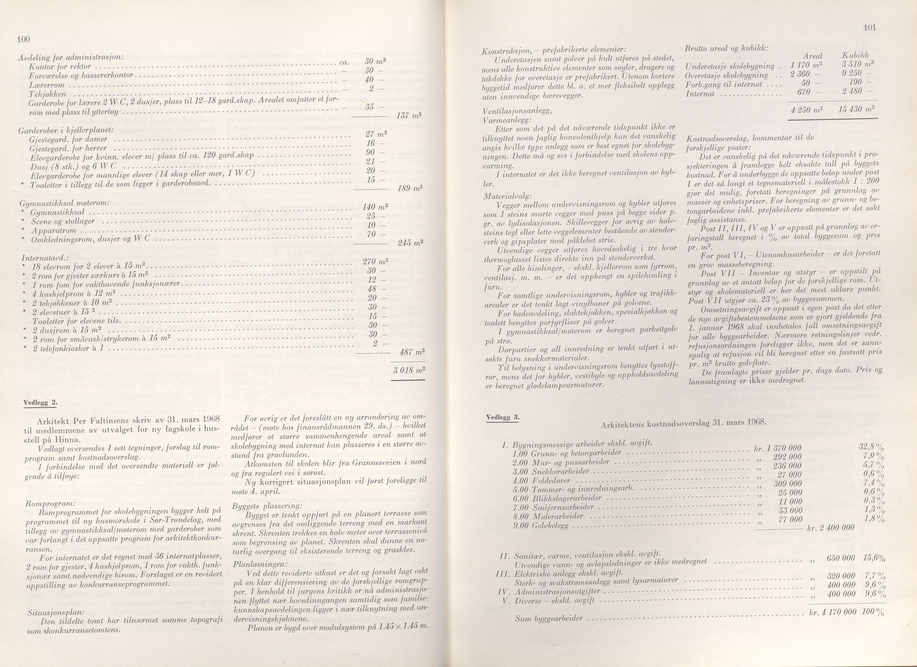 Rogaland fylkeskommune - Fylkesrådmannen , IKAR/A-900/A/Aa/Aaa/L0088: Møtebok , 1968, p. 100-101