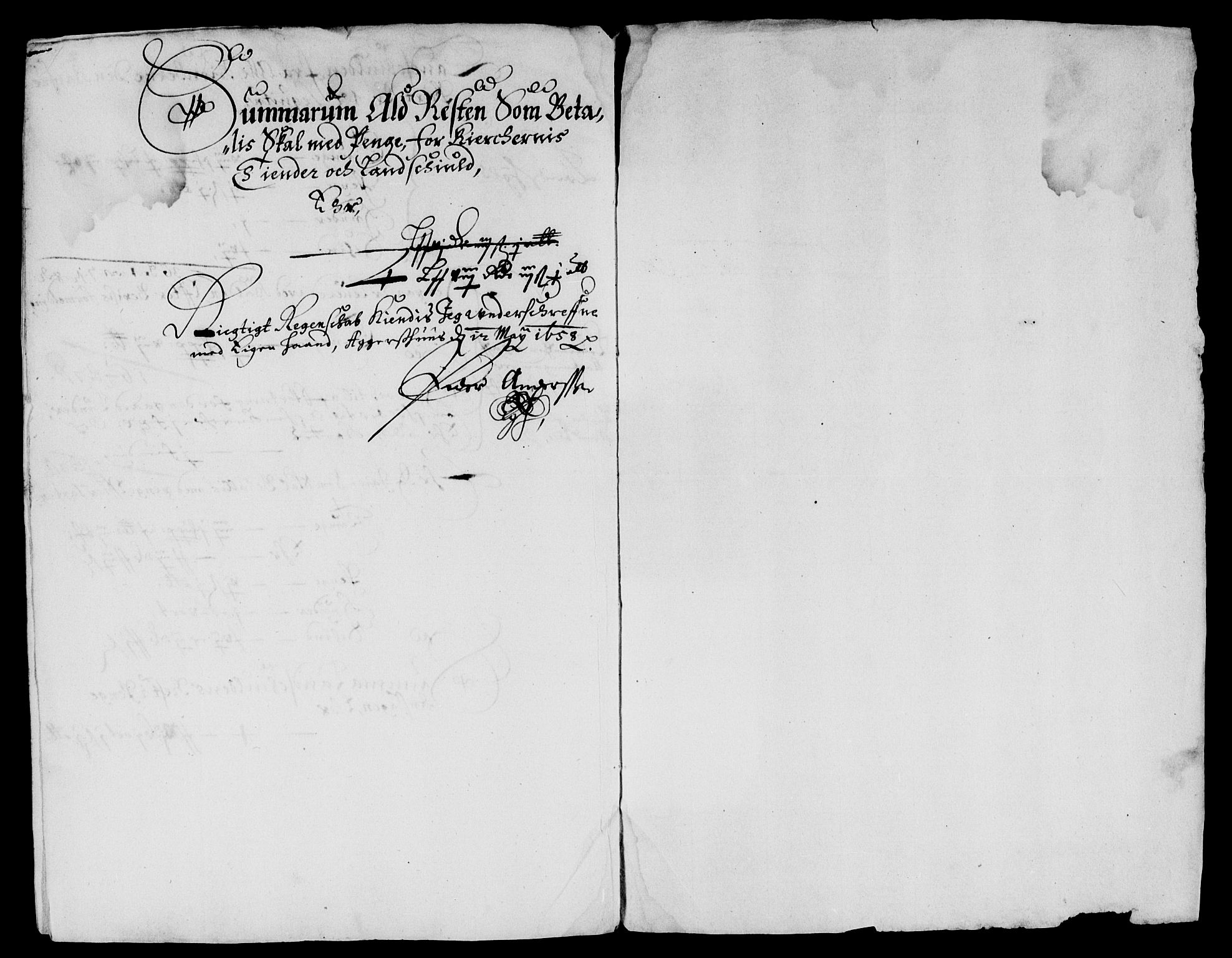 Rentekammeret inntil 1814, Reviderte regnskaper, Lensregnskaper, AV/RA-EA-5023/R/Rb/Rba/L0246: Akershus len, 1657-1659