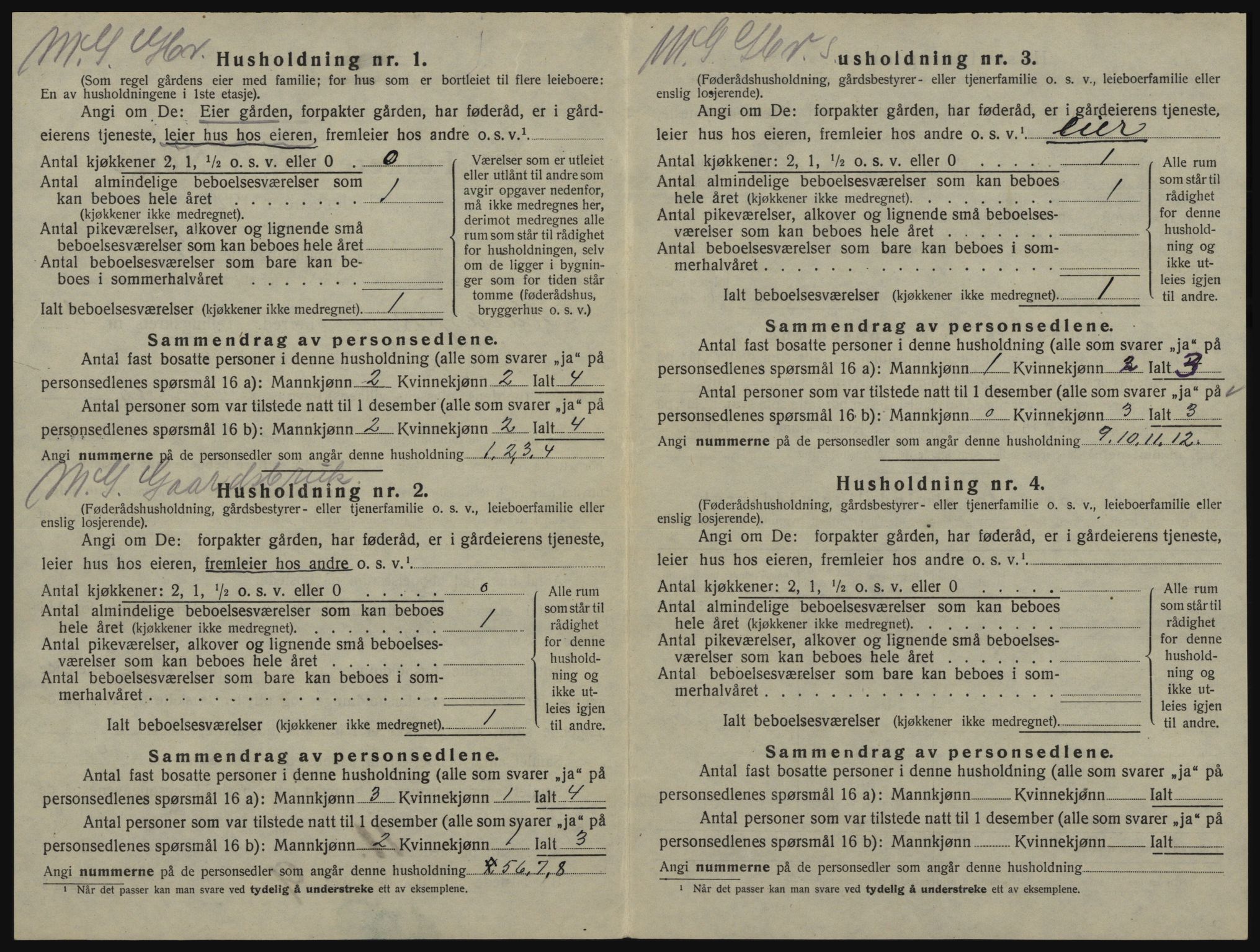 SATØ, 1920 census for Karasjok, 1920, p. 35