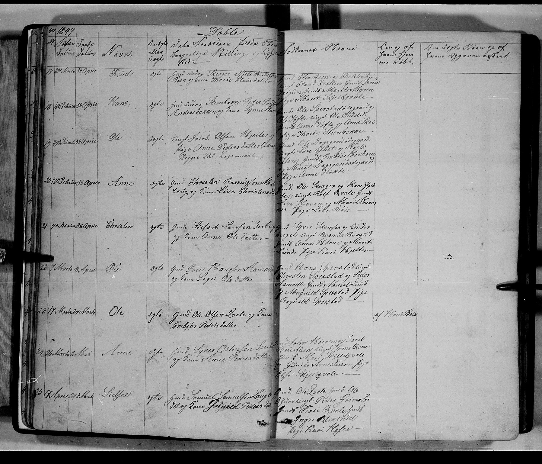 Lom prestekontor, AV/SAH-PREST-070/L/L0004: Parish register (copy) no. 4, 1845-1864, p. 40-41