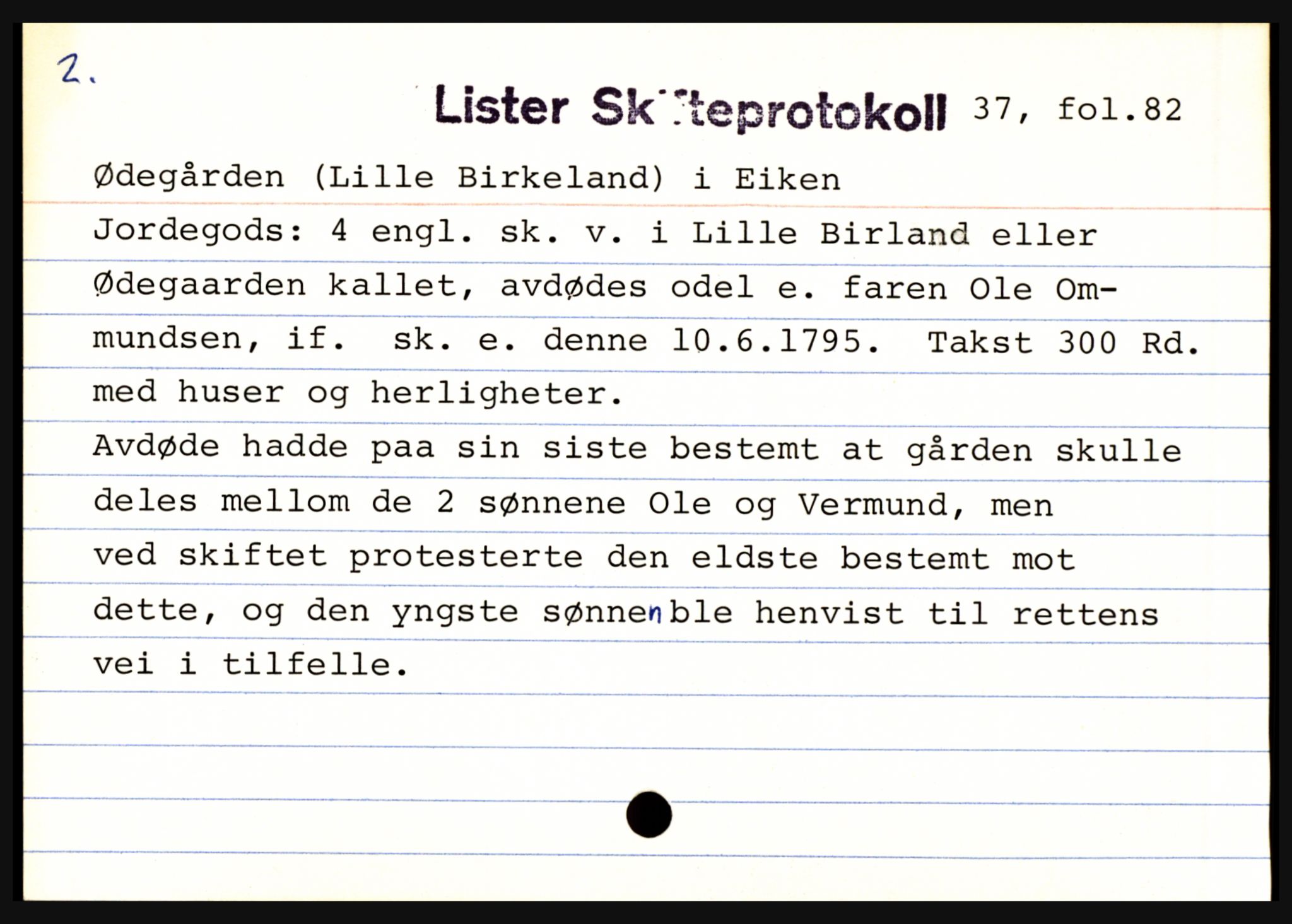 Lister sorenskriveri, AV/SAK-1221-0003/H, p. 43961