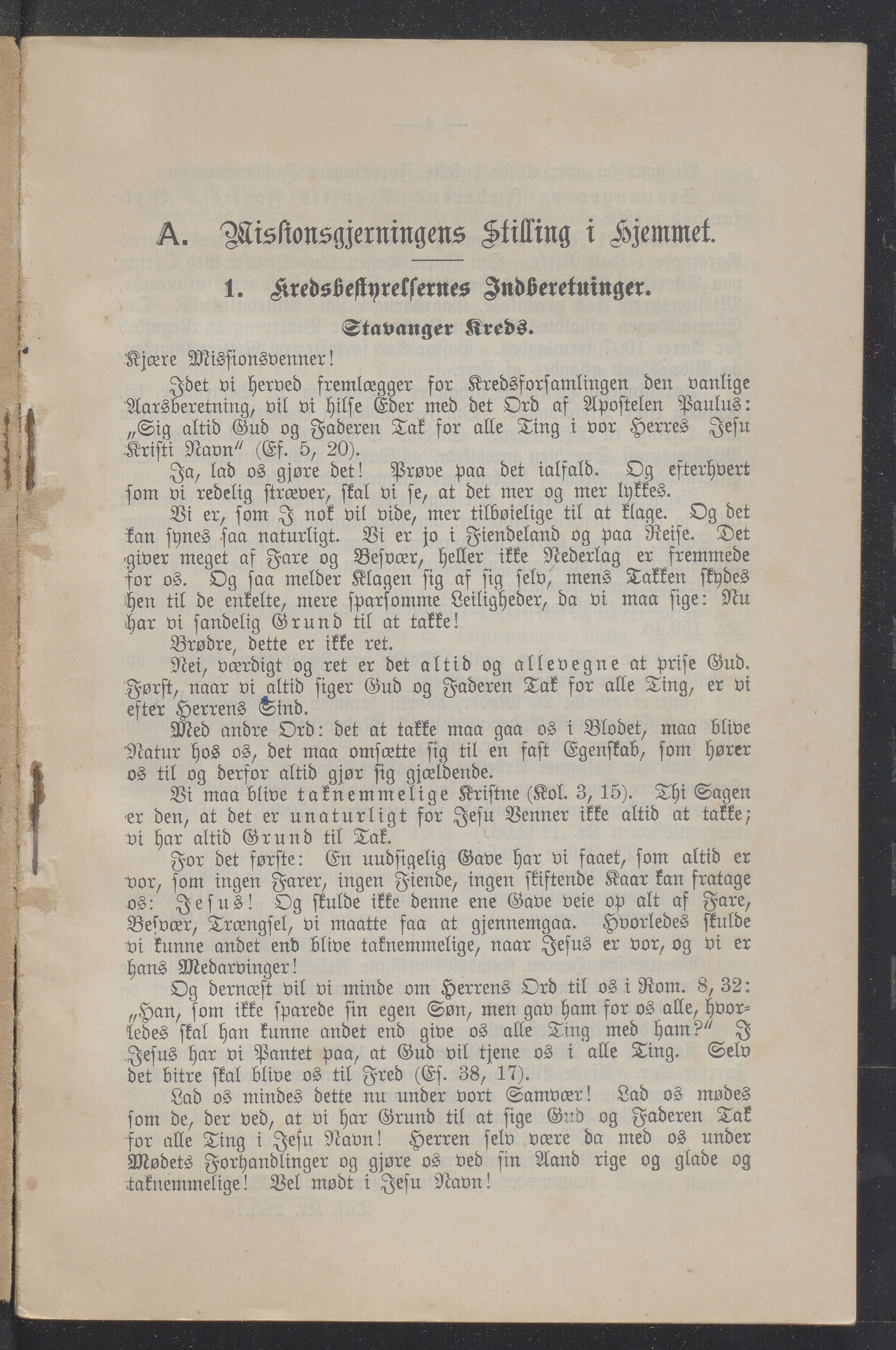 Det Norske Misjonsselskap - hovedadministrasjonen, VID/MA-A-1045/D/Db/Dba/L0340/0009: Beretninger, Bøker, Skrifter o.l   / Årsberetninger. Heftet. 67. , 1908