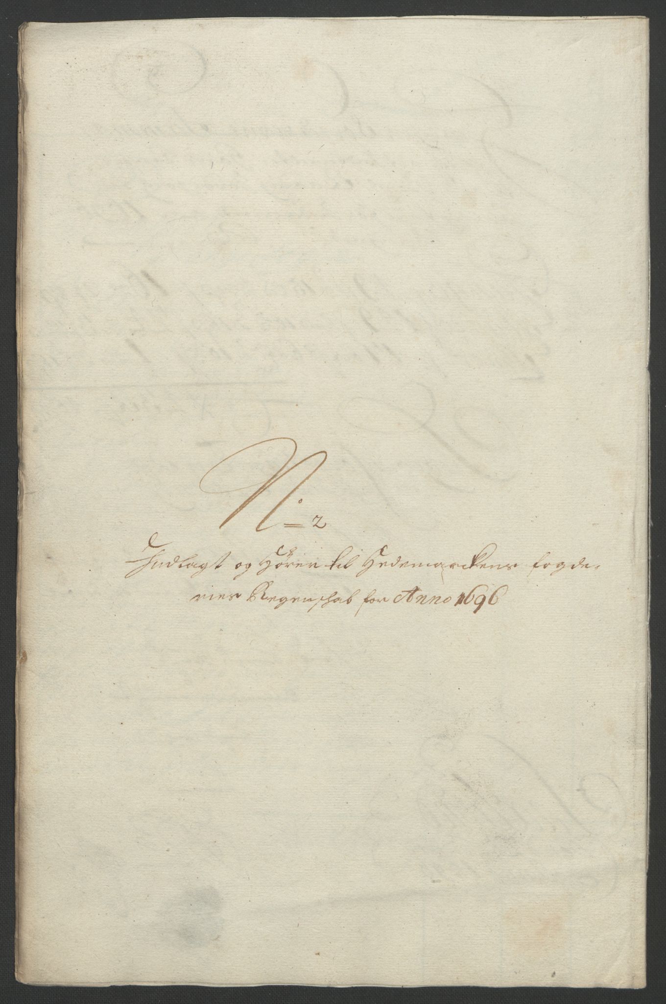 Rentekammeret inntil 1814, Reviderte regnskaper, Fogderegnskap, RA/EA-4092/R16/L1036: Fogderegnskap Hedmark, 1695-1696, p. 305