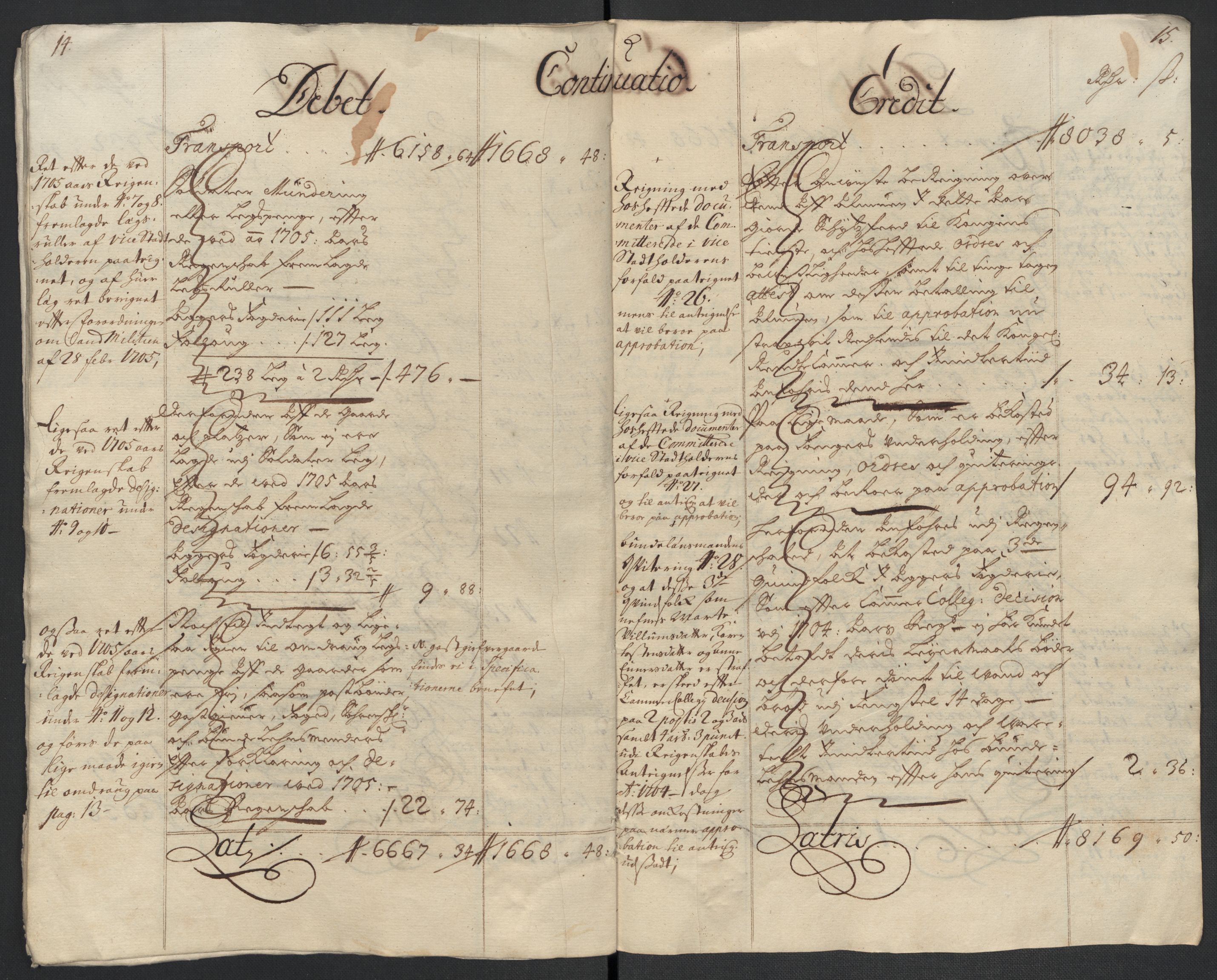 Rentekammeret inntil 1814, Reviderte regnskaper, Fogderegnskap, AV/RA-EA-4092/R10/L0446: Fogderegnskap Aker og Follo, 1705-1706, p. 158