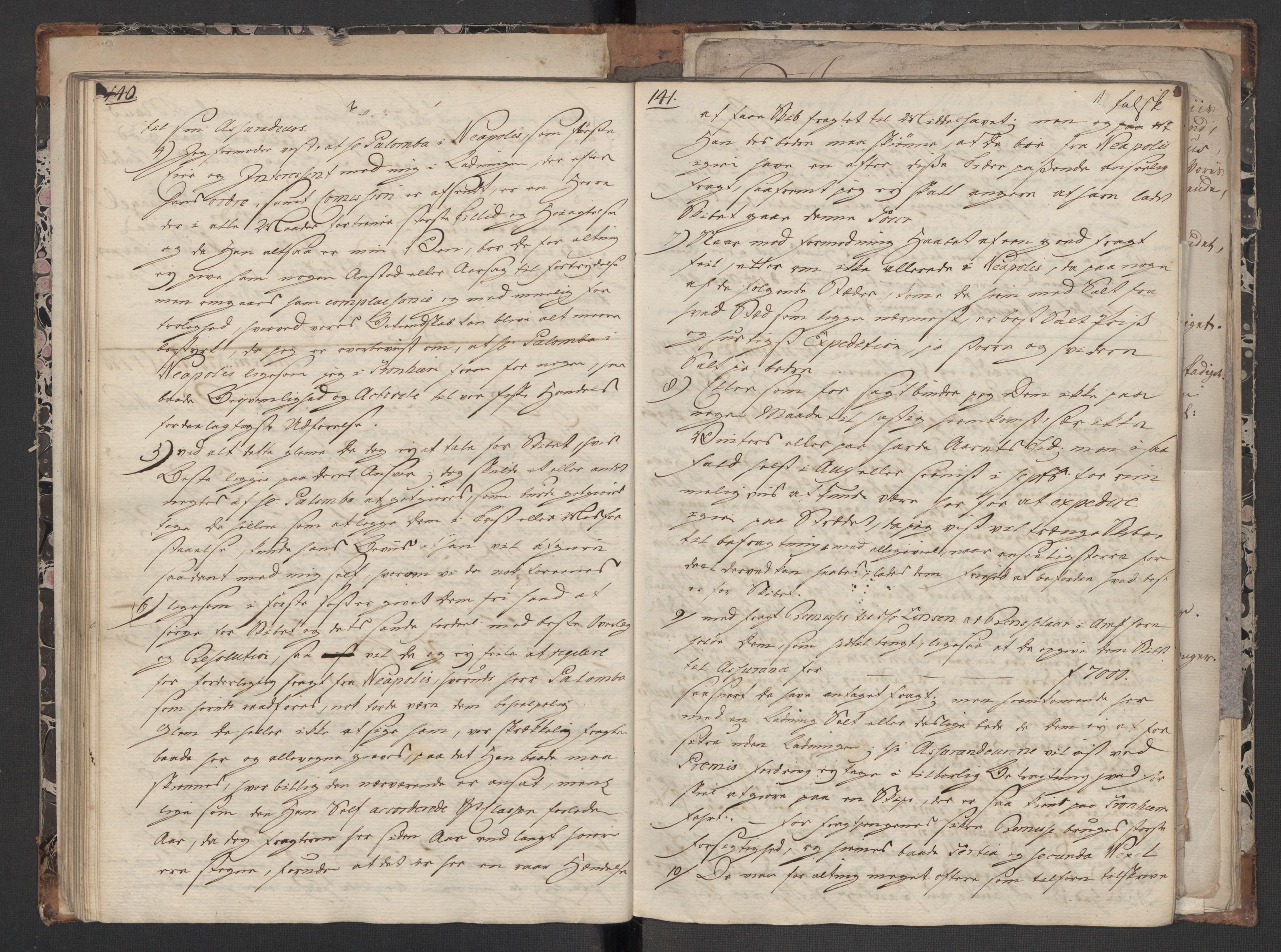 Hoë, Herman & Co, SAT/PA-0280/11/L0025: Kopibok, innenlandsk, 1778-1781, p. 140-141