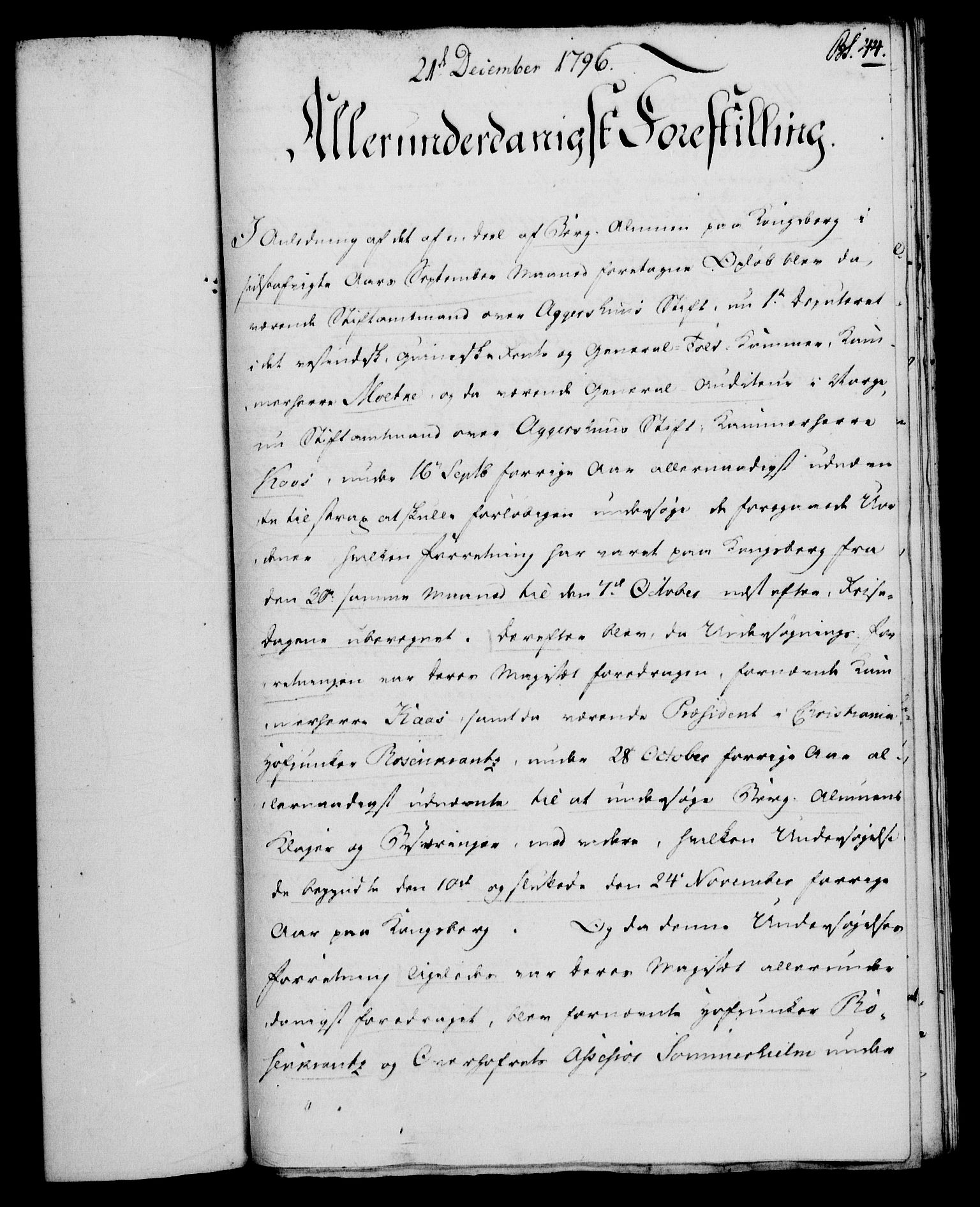 Rentekammeret, Renteskriverkontorene, AV/RA-EA-3115/M/Mf/Mfb/L0003: Relasjons- og resolusjonsprotokoll med register (merket RK 54.9), 1796-1798