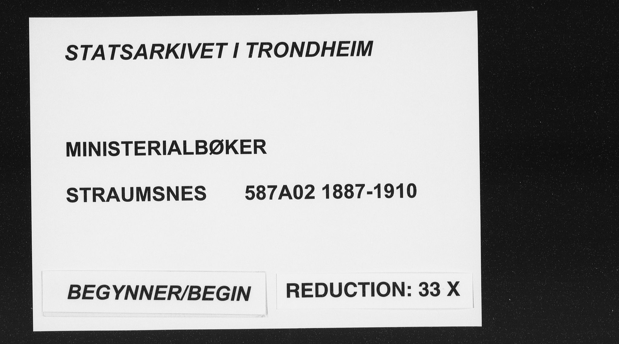 Ministerialprotokoller, klokkerbøker og fødselsregistre - Møre og Romsdal, AV/SAT-A-1454/587/L1000: Parish register (official) no. 587A02, 1887-1910