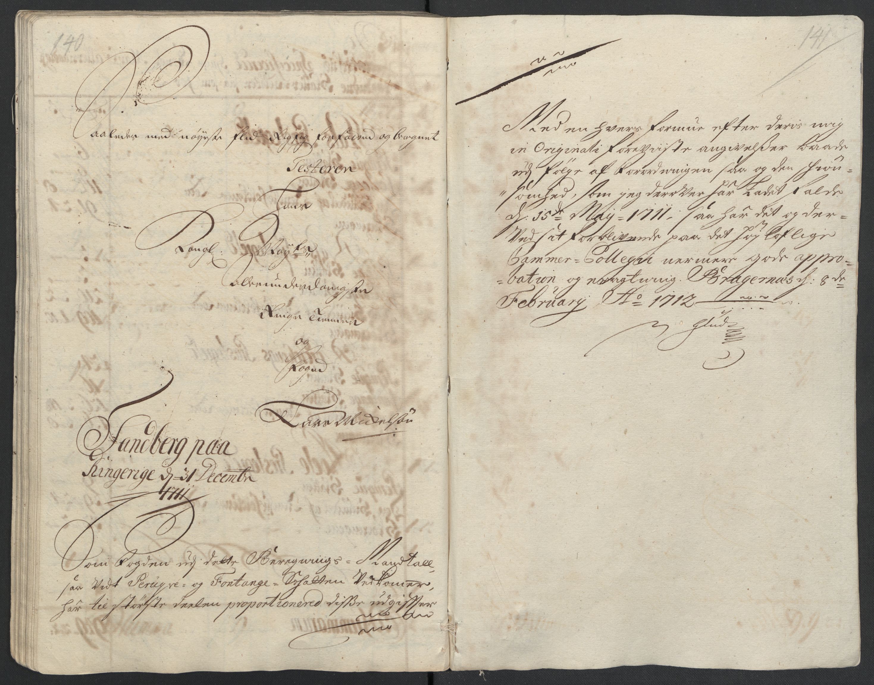 Rentekammeret inntil 1814, Reviderte regnskaper, Fogderegnskap, AV/RA-EA-4092/R23/L1469: Fogderegnskap Ringerike og Hallingdal, 1711, p. 279