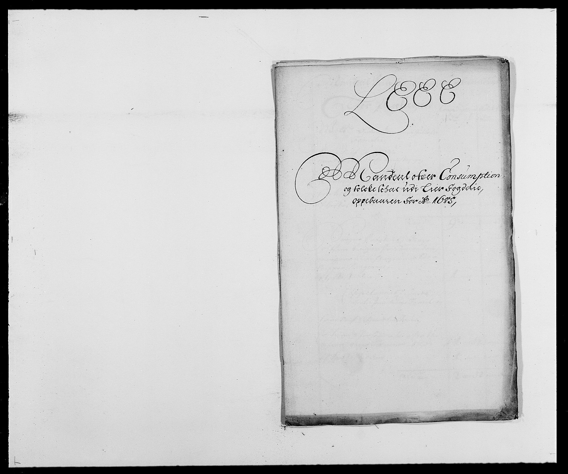 Rentekammeret inntil 1814, Reviderte regnskaper, Fogderegnskap, RA/EA-4092/R27/L1687: Fogderegnskap Lier, 1678-1686, p. 199