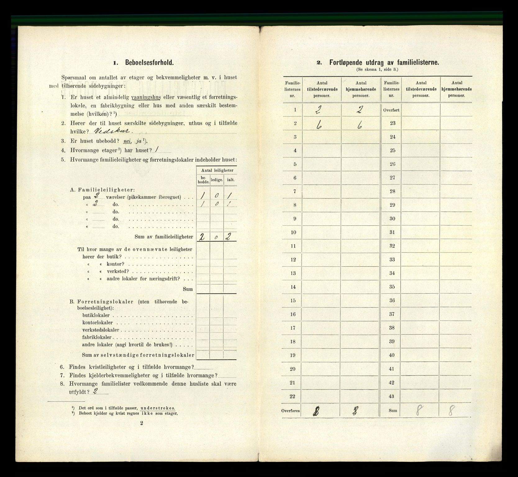 RA, 1910 census for Larvik, 1910, p. 5080