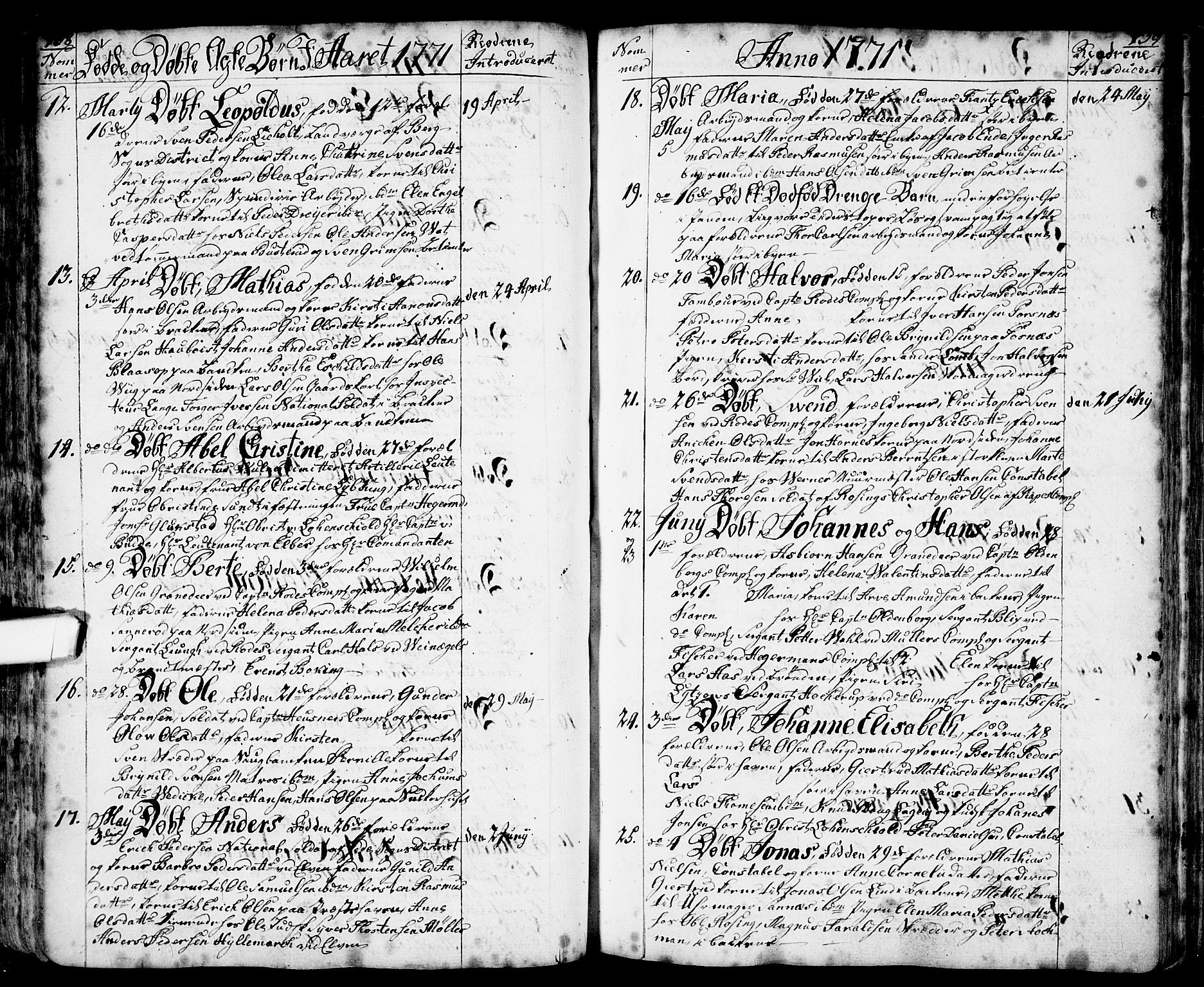 Halden prestekontor Kirkebøker, SAO/A-10909/F/Fa/L0001: Parish register (official) no. I 1, 1758-1791, p. 138-139