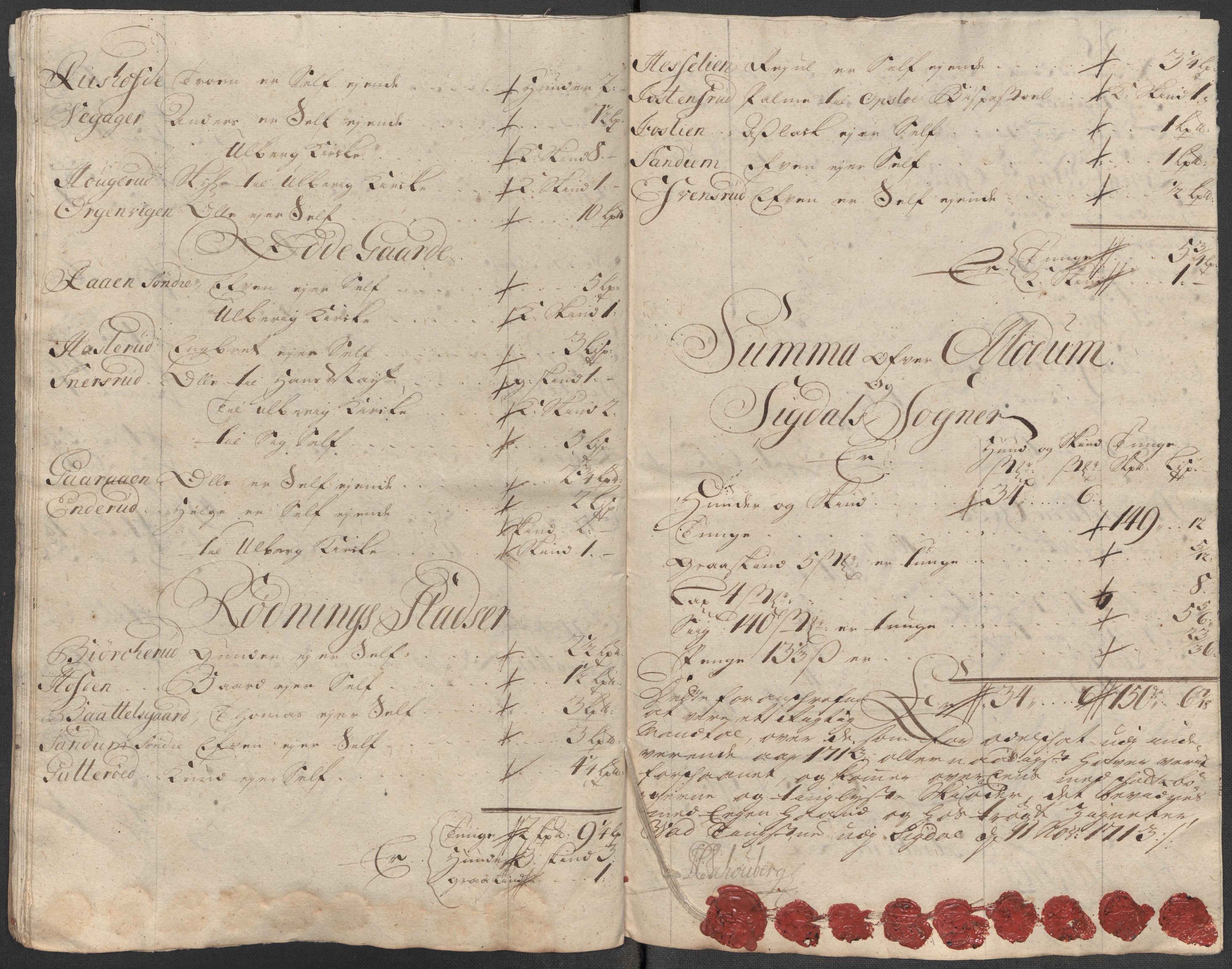 Rentekammeret inntil 1814, Reviderte regnskaper, Fogderegnskap, AV/RA-EA-4092/R31/L1708: Fogderegnskap Hurum, Røyken, Eiker, Lier og Buskerud, 1713, p. 401