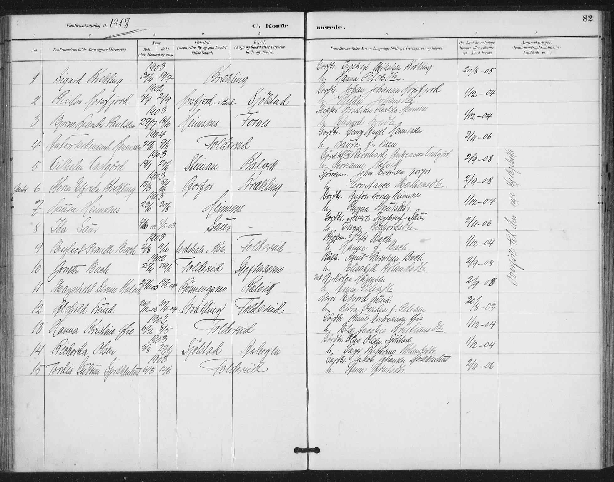 Ministerialprotokoller, klokkerbøker og fødselsregistre - Nord-Trøndelag, SAT/A-1458/783/L0660: Parish register (official) no. 783A02, 1886-1918, p. 82