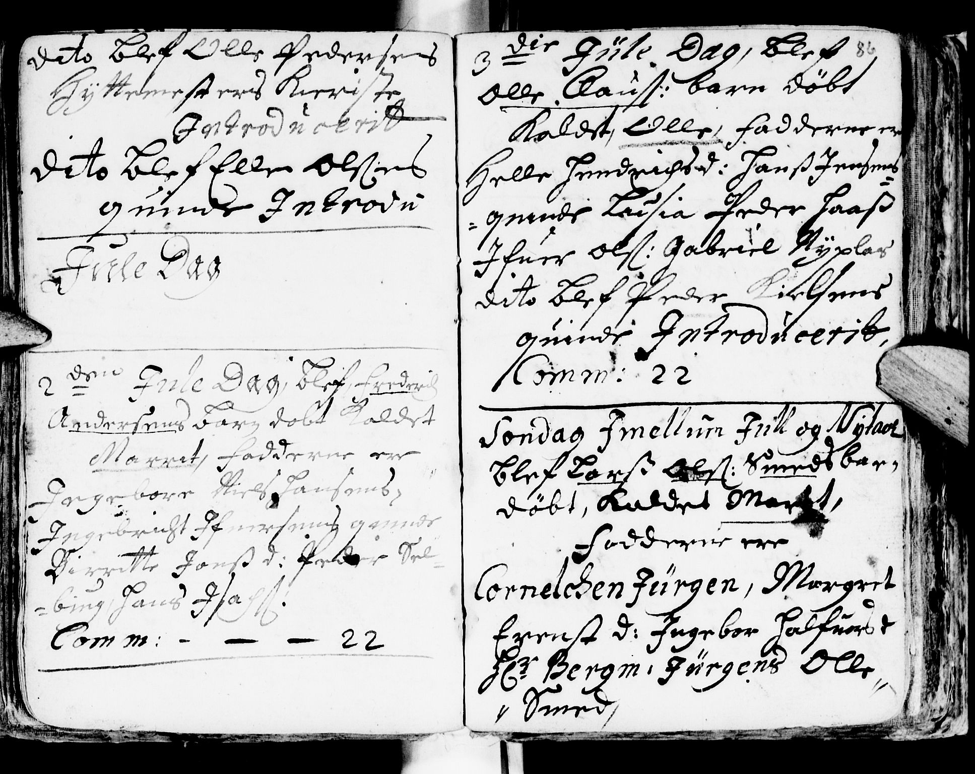 Ministerialprotokoller, klokkerbøker og fødselsregistre - Sør-Trøndelag, SAT/A-1456/681/L0923: Parish register (official) no. 681A01, 1691-1700, p. 86