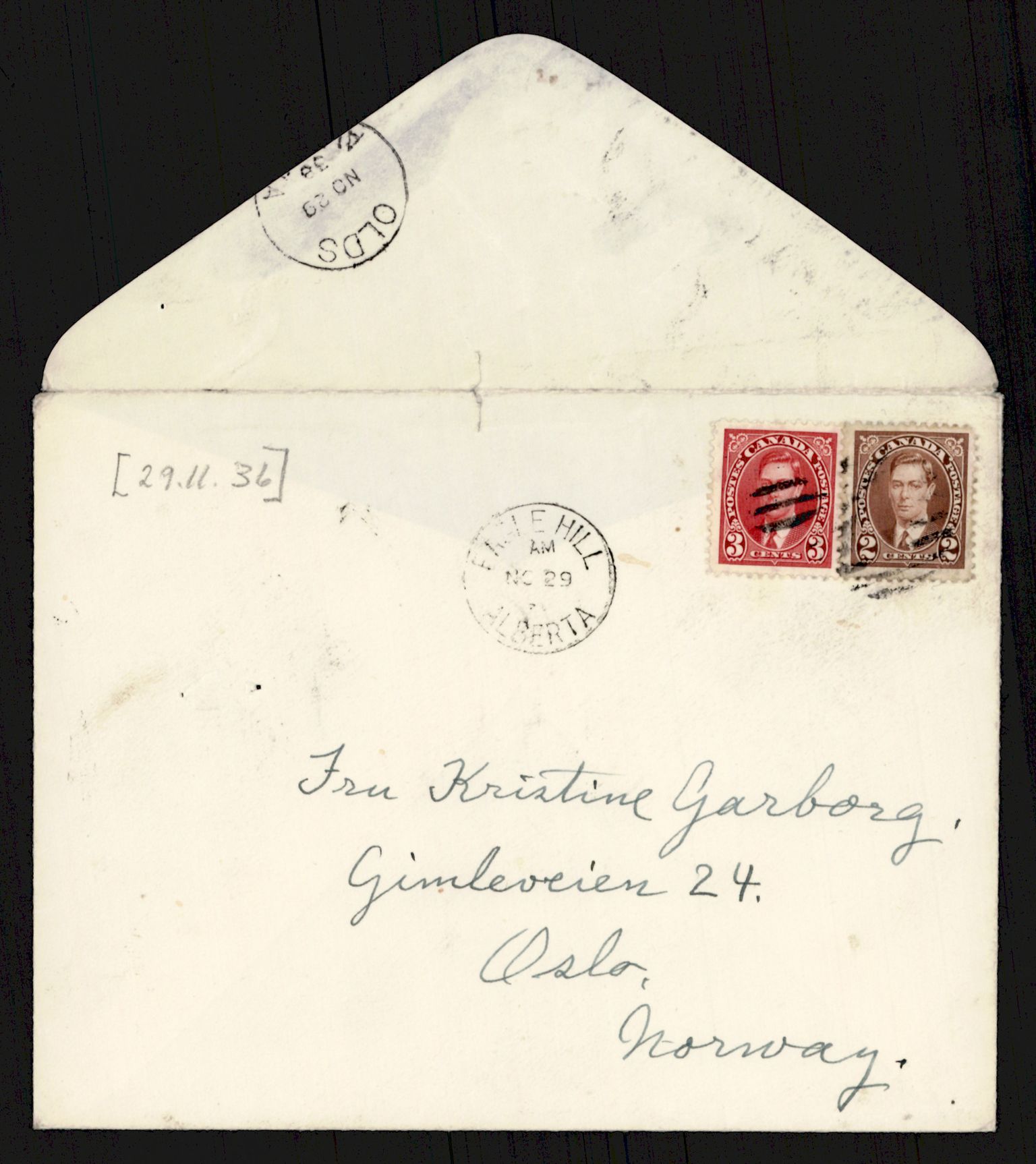 Samlinger til kildeutgivelse, Amerikabrevene, AV/RA-EA-4057/F/L0002: Innlån fra Oslo: Garborgbrevene III - V, 1838-1914, p. 632