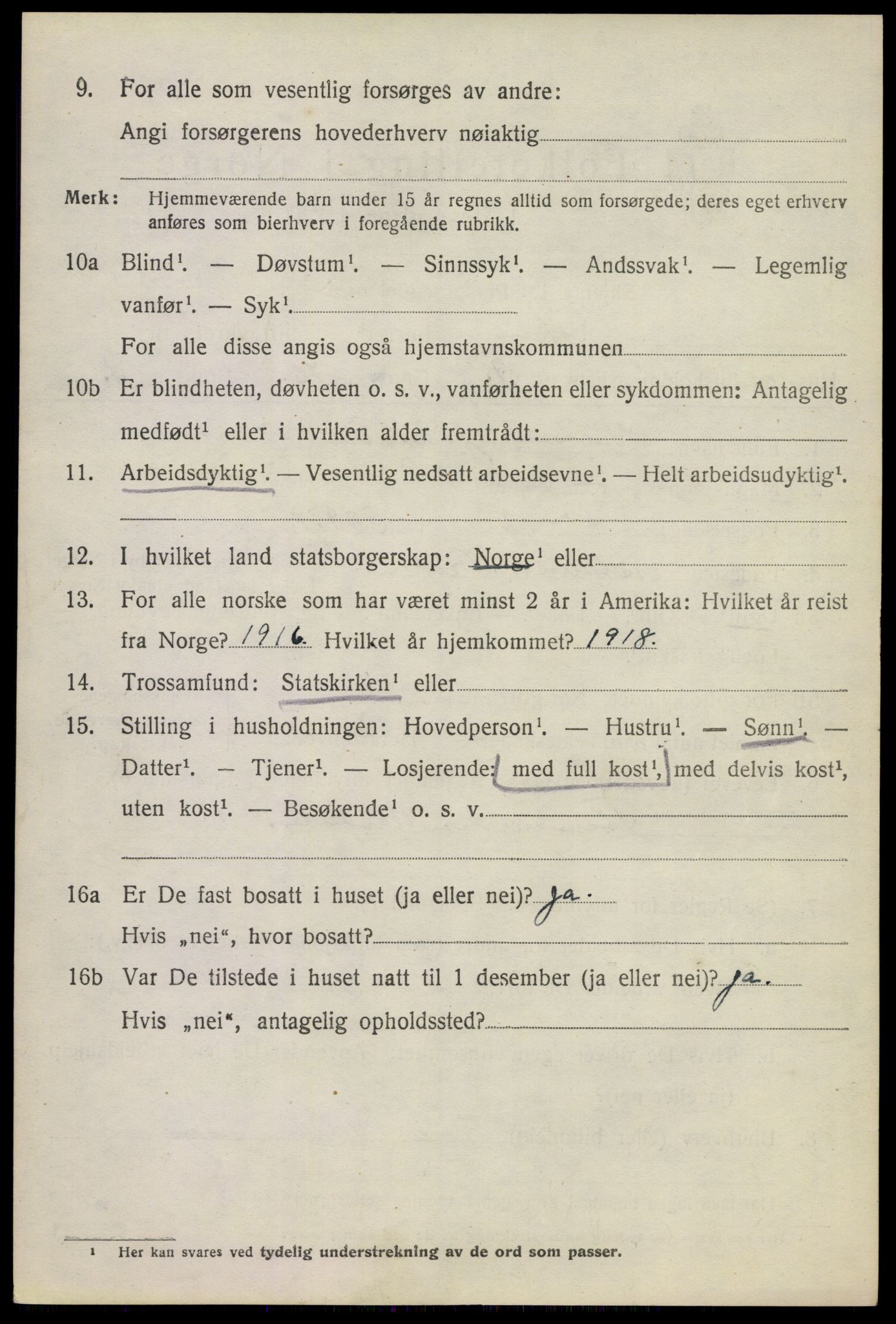 SAKO, 1920 census for Røyken, 1920, p. 3641