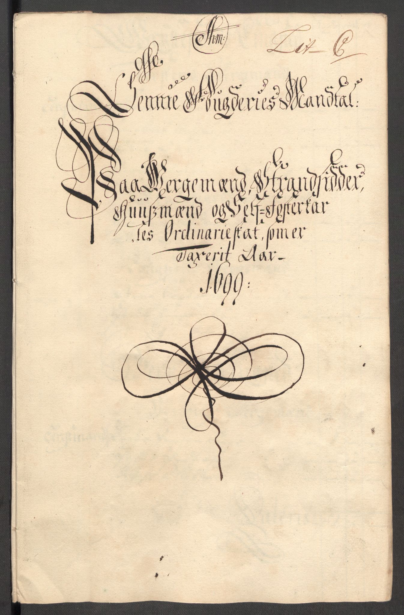 Rentekammeret inntil 1814, Reviderte regnskaper, Fogderegnskap, AV/RA-EA-4092/R68/L4754: Fogderegnskap Senja og Troms, 1697-1699, p. 293