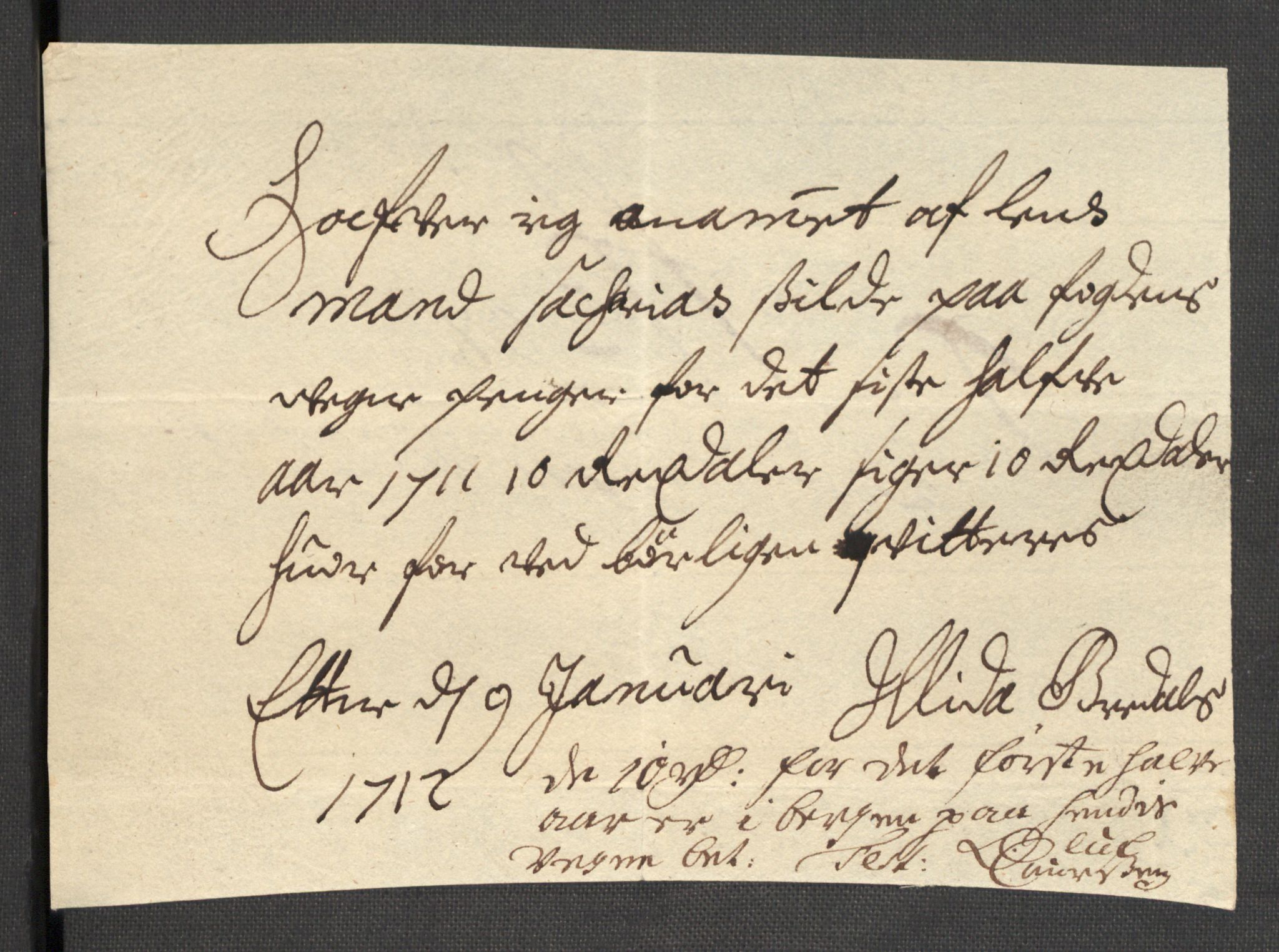 Rentekammeret inntil 1814, Reviderte regnskaper, Fogderegnskap, AV/RA-EA-4092/R48/L2987: Fogderegnskap Sunnhordland og Hardanger, 1711, p. 318