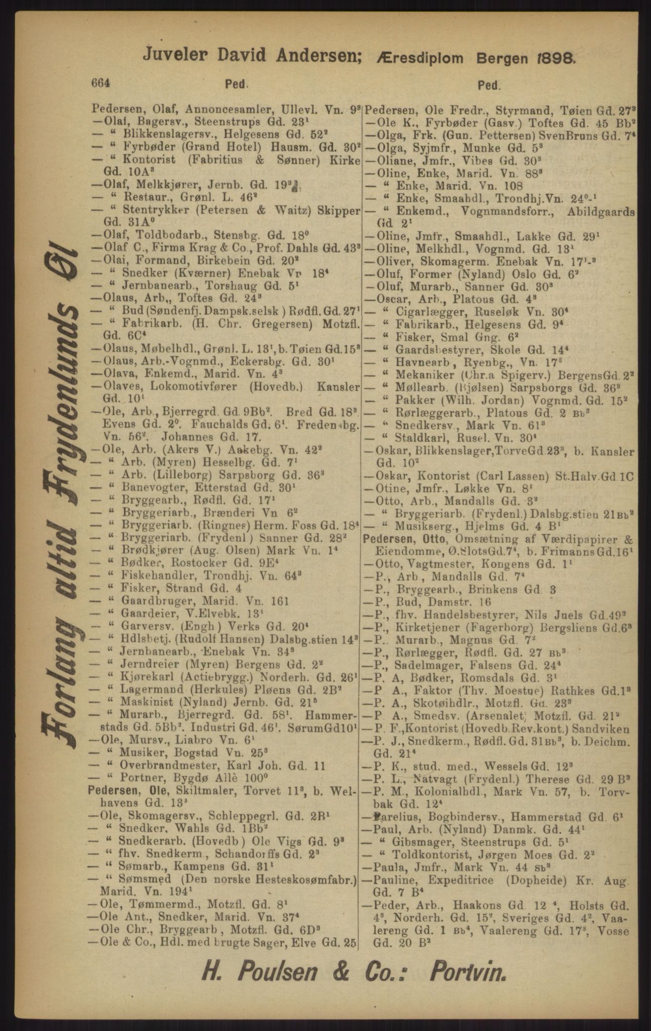 Kristiania/Oslo adressebok, PUBL/-, 1902, p. 664