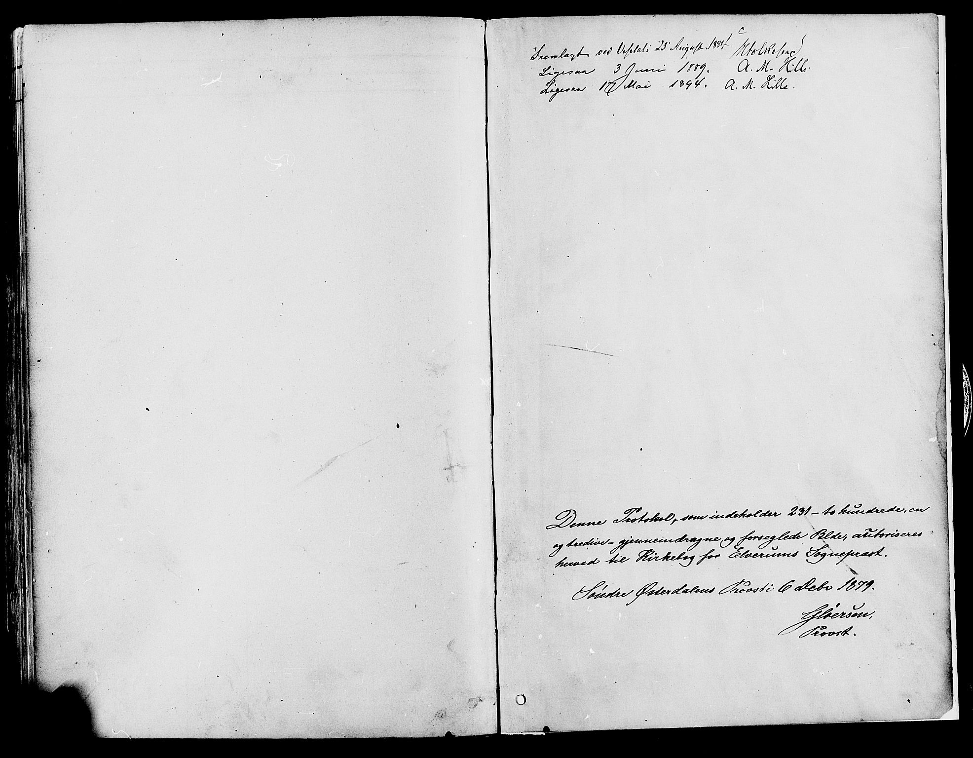 Elverum prestekontor, SAH/PREST-044/H/Ha/Haa/L0013: Parish register (official) no. 13, 1880-1890