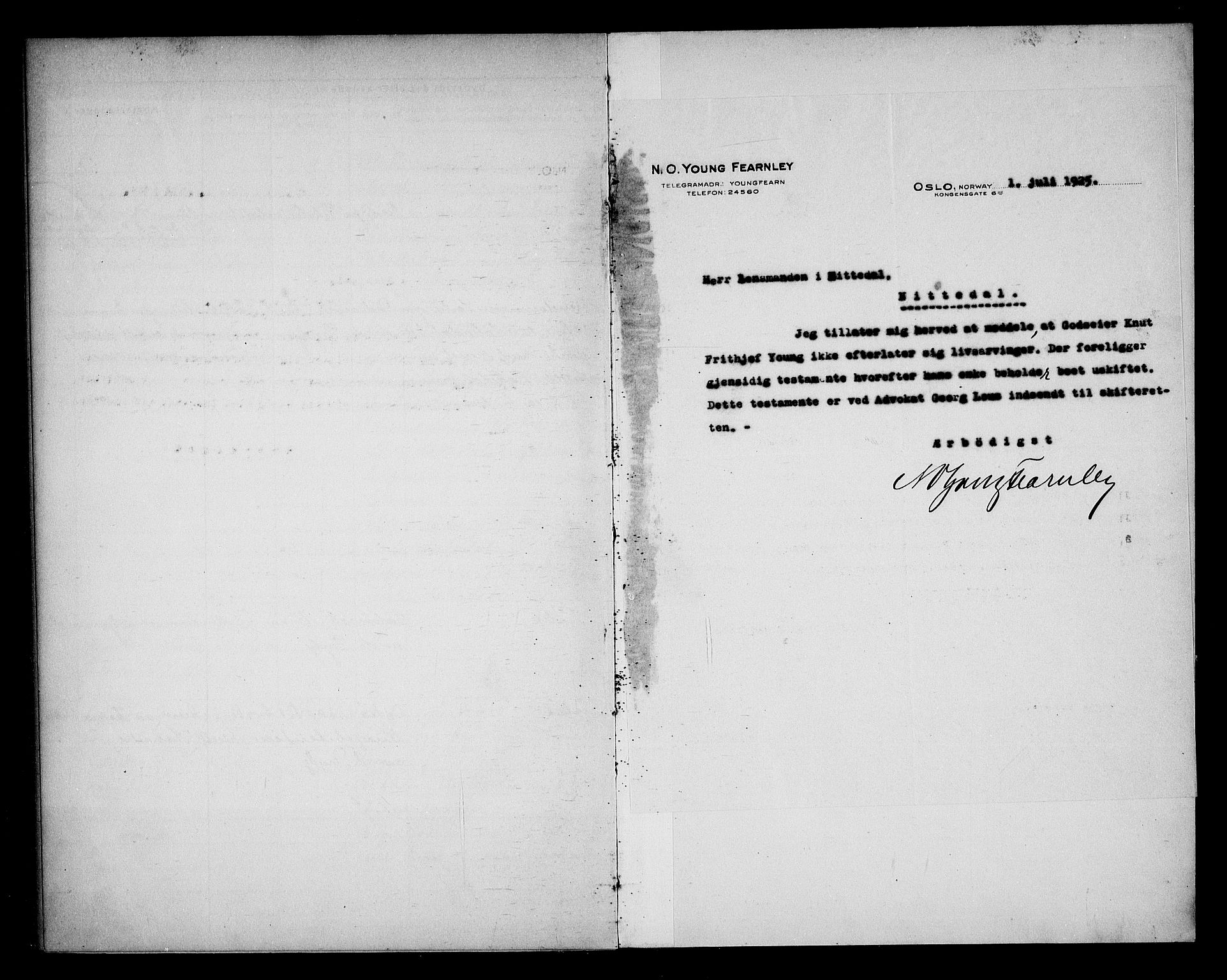 Nittedal lensmannskontor, AV/SAO-A-10454/H/Ha/L0003: Dødsfallsprotokoll, 1914-1930