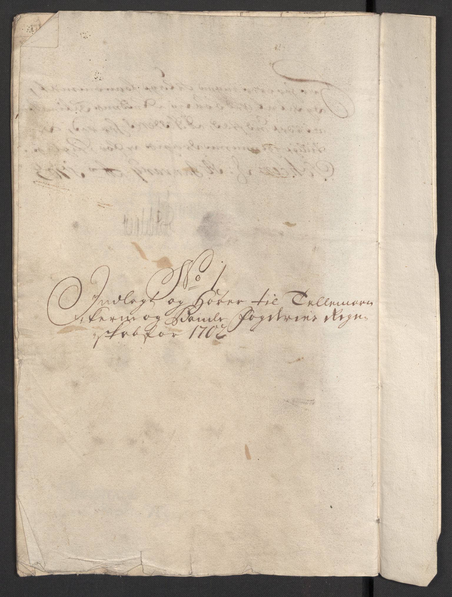 Rentekammeret inntil 1814, Reviderte regnskaper, Fogderegnskap, RA/EA-4092/R36/L2106: Fogderegnskap Øvre og Nedre Telemark og Bamble, 1702, p. 39