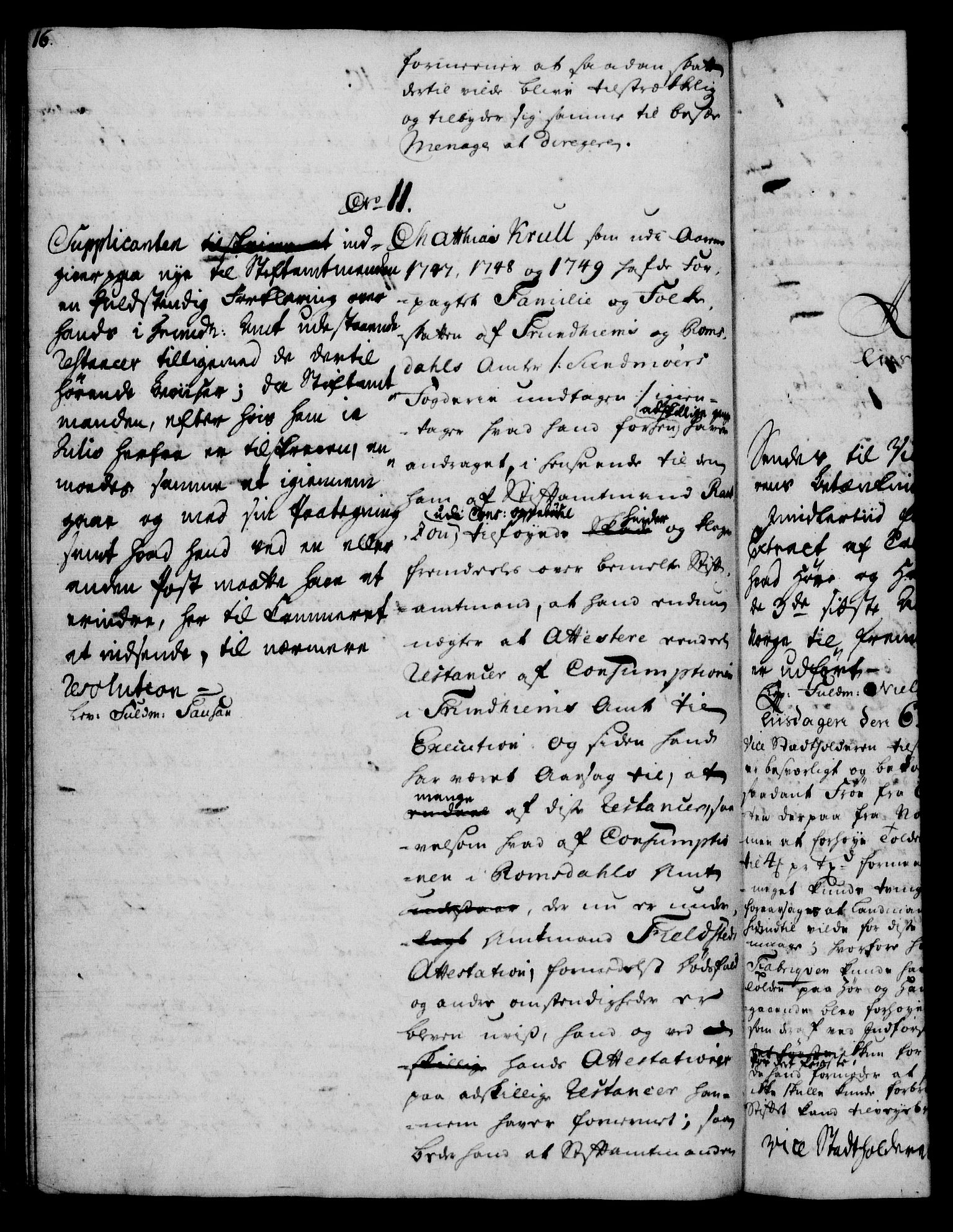 Rentekammeret, Kammerkanselliet, RA/EA-3111/G/Gh/Gha/L0032: Norsk ekstraktmemorialprotokoll (merket RK 53.77), 1753-1755, p. 16