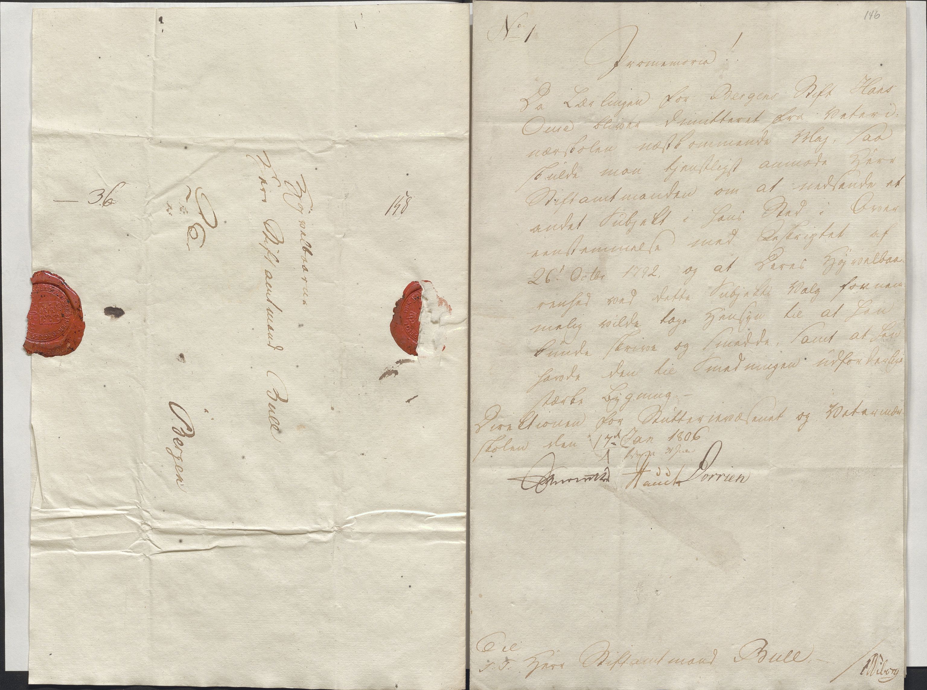 Stiftamtmannen i Bergen, AV/SAB-A-100006/E/Ea/0164 / Lnr. 552 - Direksjonen for Stutterivesenet og Veterinærskolen, 1799-1813, p. 27