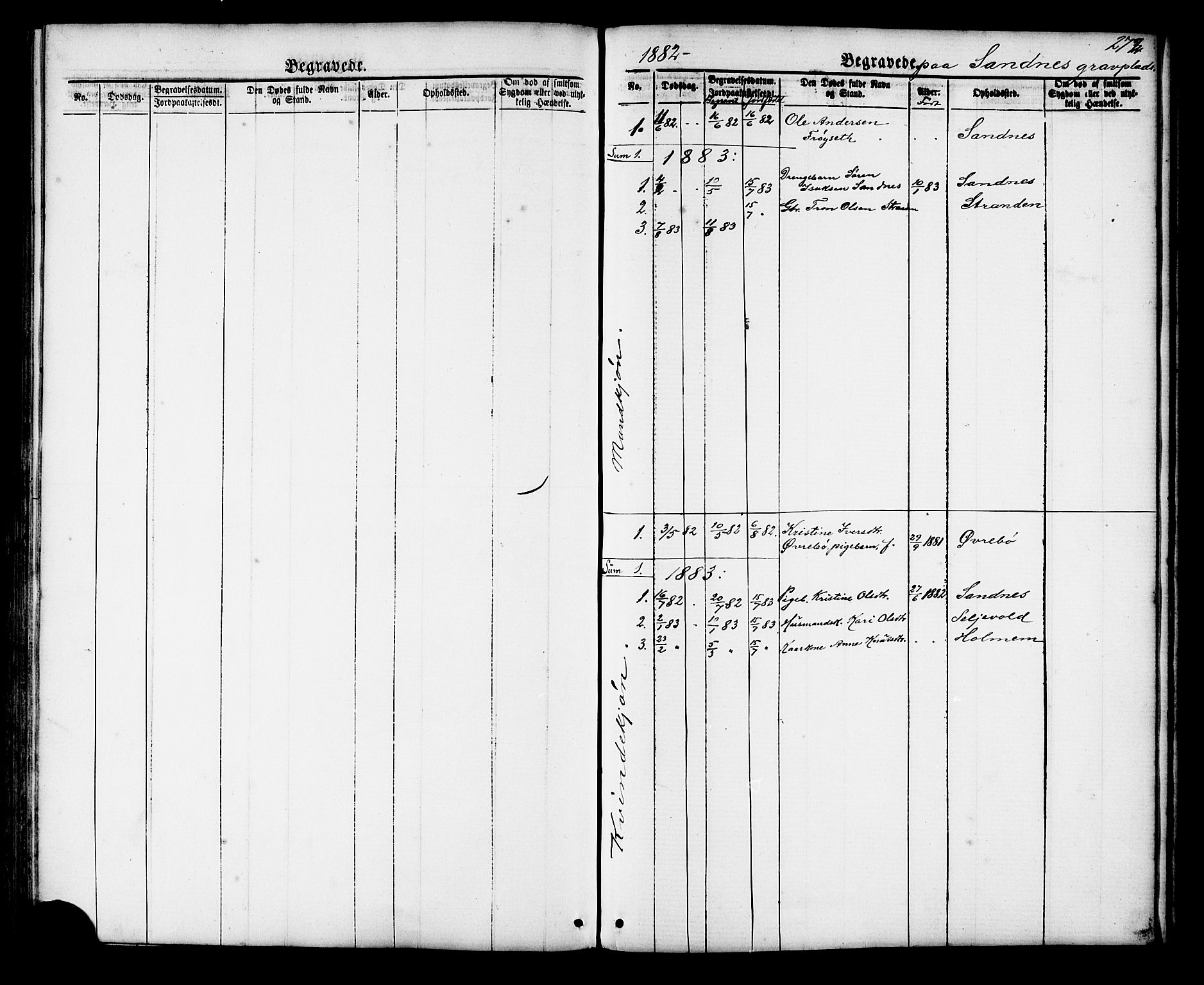 Ministerialprotokoller, klokkerbøker og fødselsregistre - Møre og Romsdal, AV/SAT-A-1454/548/L0614: Parish register (copy) no. 548C02, 1867-1917, p. 272