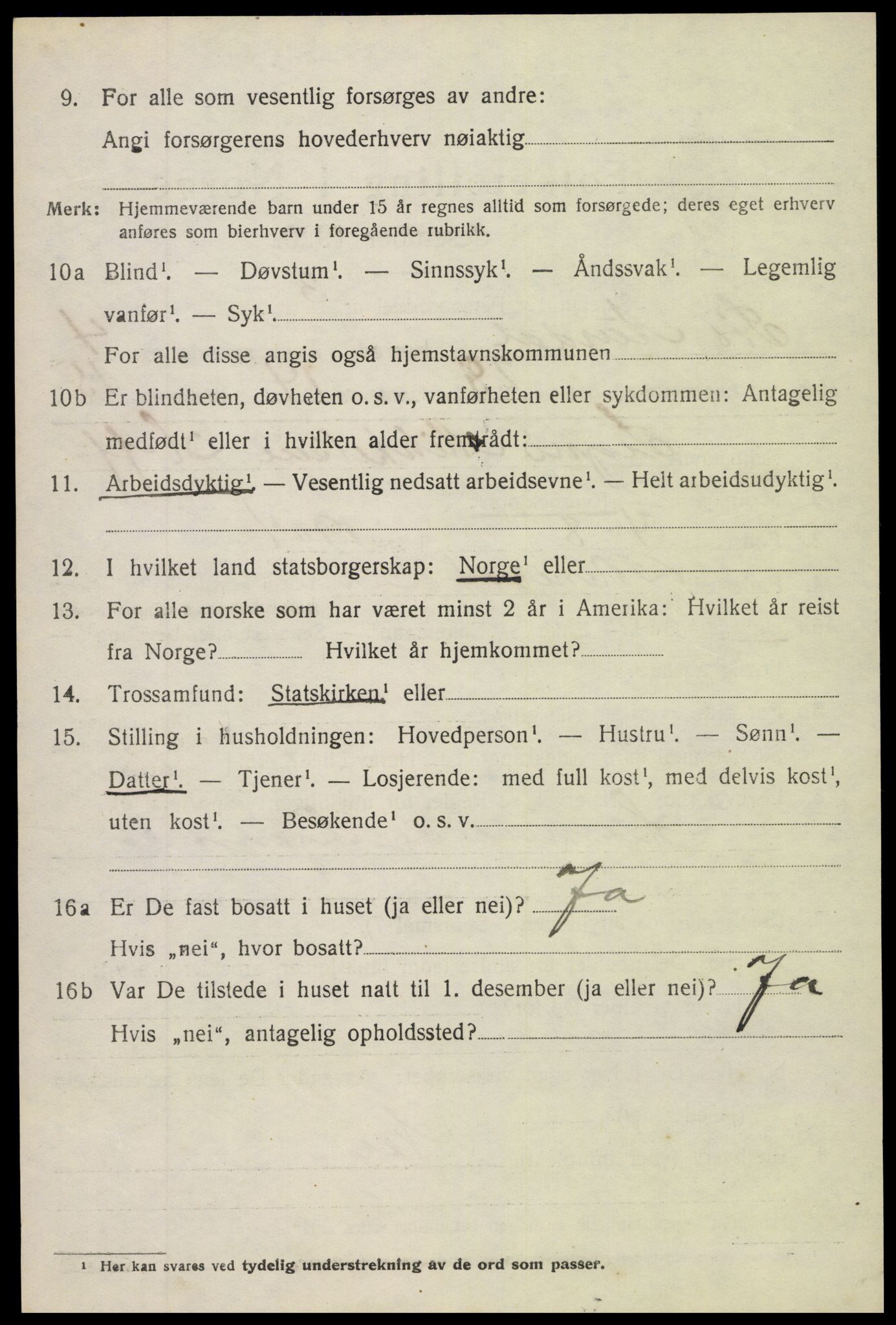 SAH, 1920 census for Sør-Aurdal, 1920, p. 2644