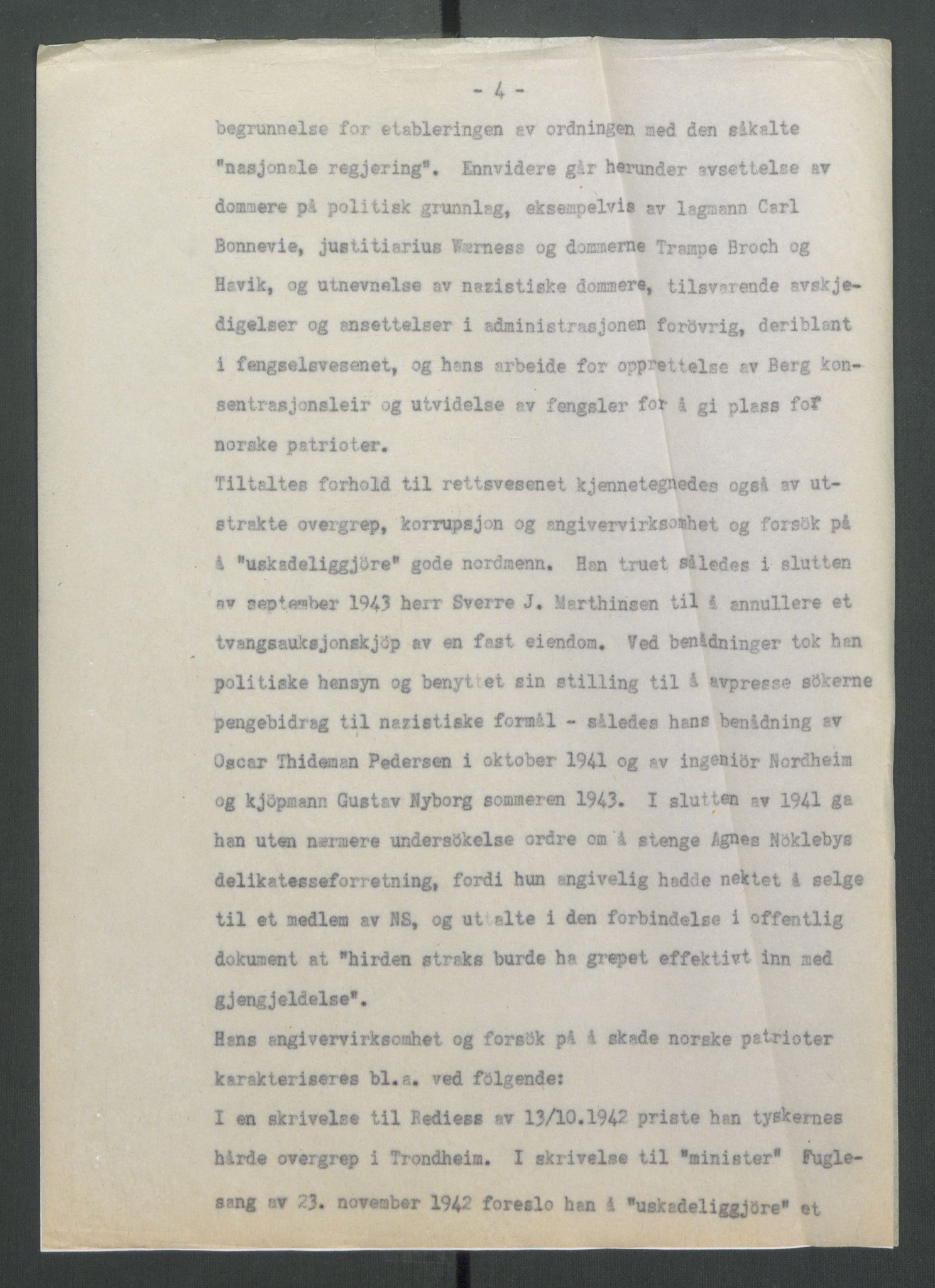 Landssvikarkivet, Oslo politikammer, AV/RA-S-3138-01/D/Di/L0001: Anr. 1559, 1945-1947, p. 1209