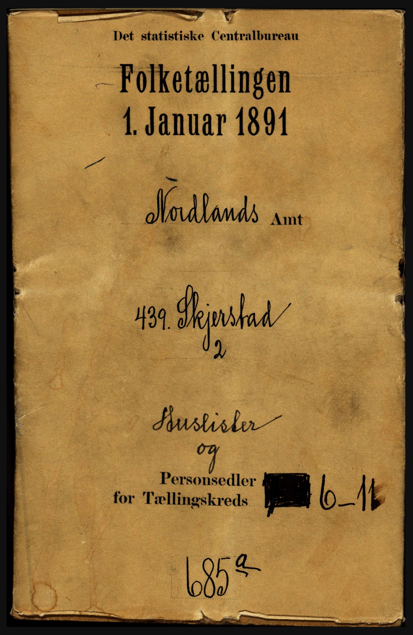 RA, 1891 census for 1842 Skjerstad, 1891, p. 1899