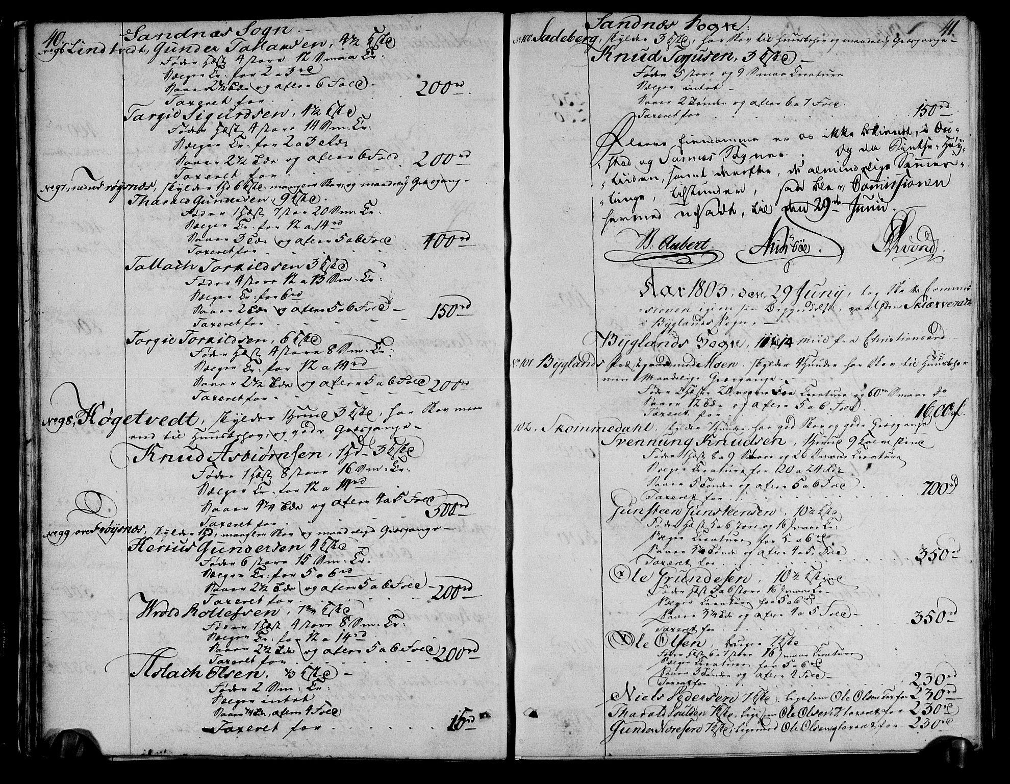 Rentekammeret inntil 1814, Realistisk ordnet avdeling, AV/RA-EA-4070/N/Ne/Nea/L0082: Råbyggelag fogderi. Deliberasjonsprotokoll for Vestre Råbyggelagets sorenskriveri, 1803, p. 23