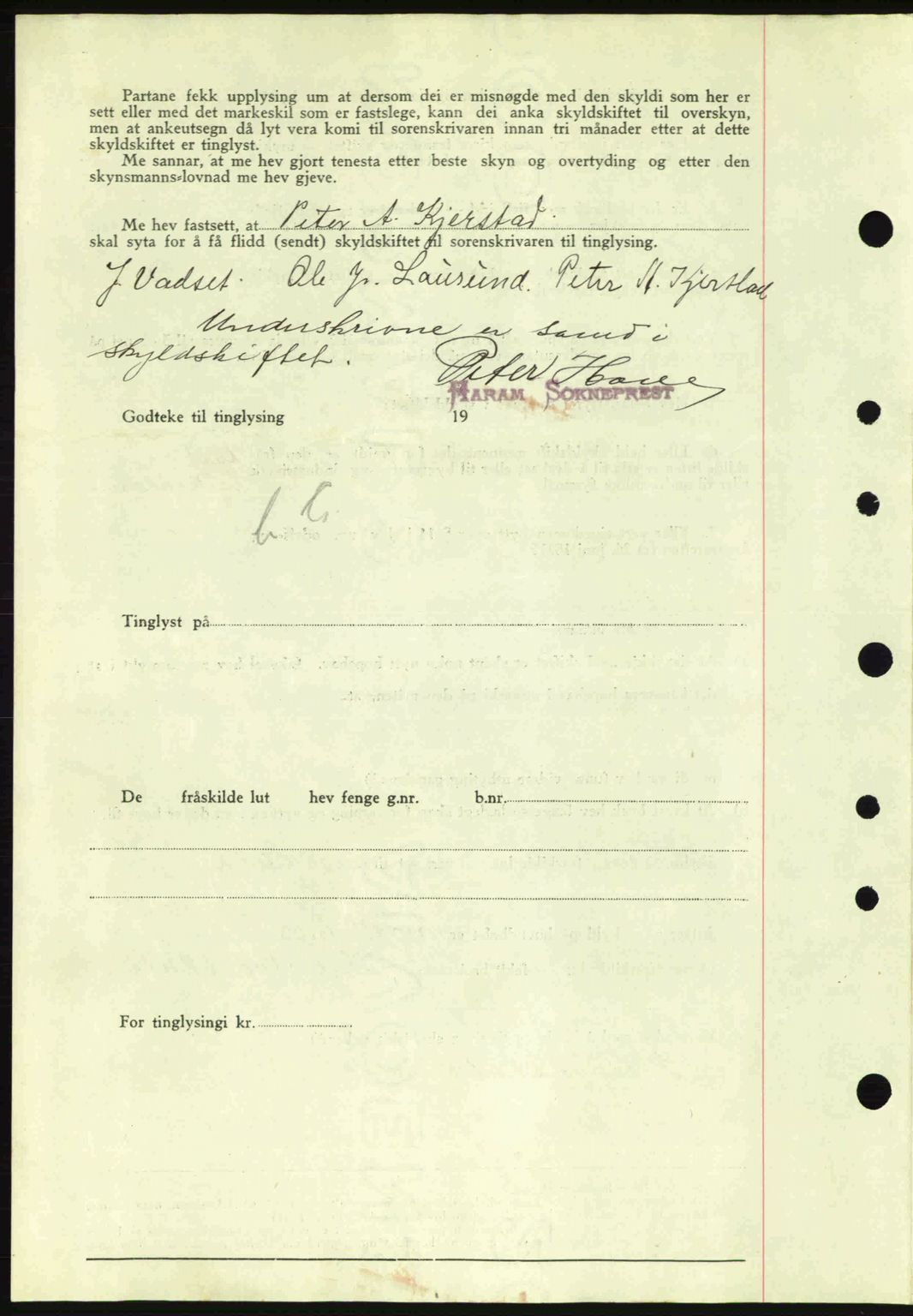 Nordre Sunnmøre sorenskriveri, AV/SAT-A-0006/1/2/2C/2Ca: Mortgage book no. A2, 1936-1937, Diary no: : 1372/1936