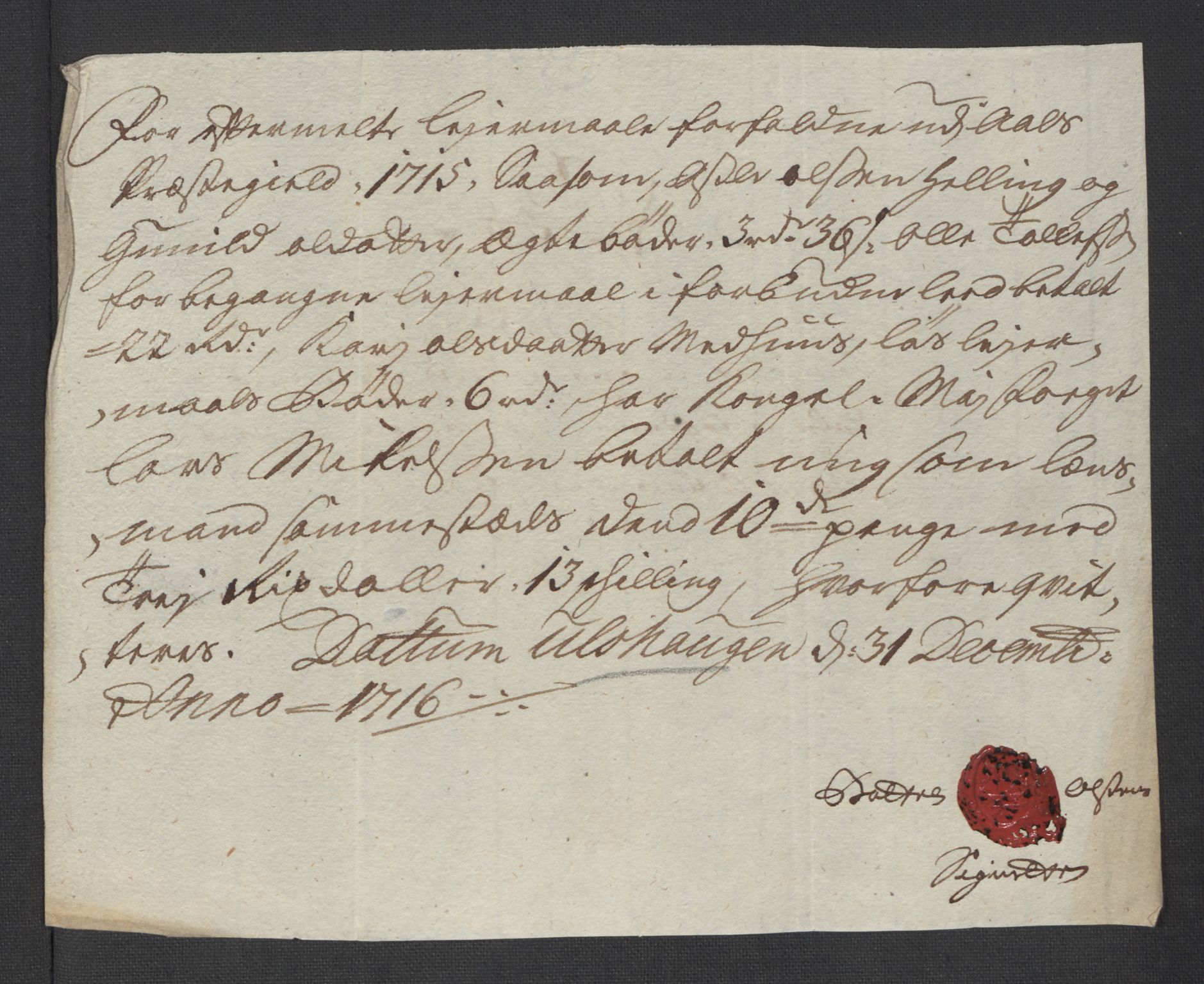 Rentekammeret inntil 1814, Reviderte regnskaper, Fogderegnskap, AV/RA-EA-4092/R23/L1474: Fogderegnskap Ringerike og Hallingdal, 1716, p. 151