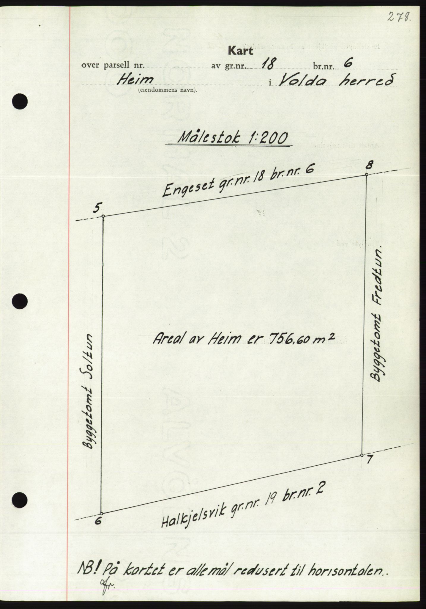 Søre Sunnmøre sorenskriveri, AV/SAT-A-4122/1/2/2C/L0066: Mortgage book no. 60, 1938-1938, Diary no: : 1412/1938