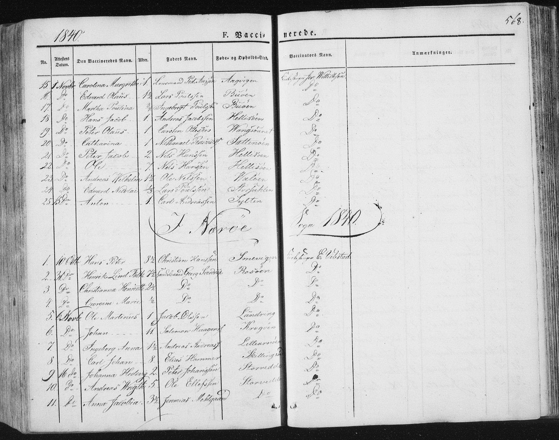 Ministerialprotokoller, klokkerbøker og fødselsregistre - Nord-Trøndelag, SAT/A-1458/784/L0669: Parish register (official) no. 784A04, 1829-1859, p. 568