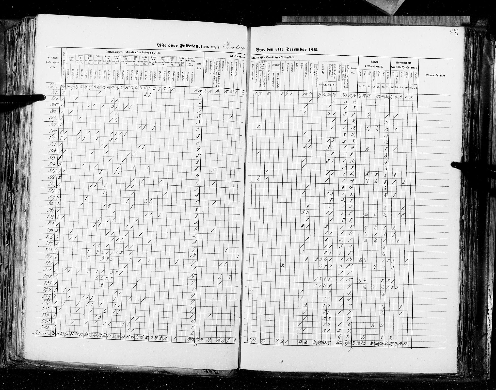 RA, Census 1845, vol. 10: Cities, 1845, p. 239